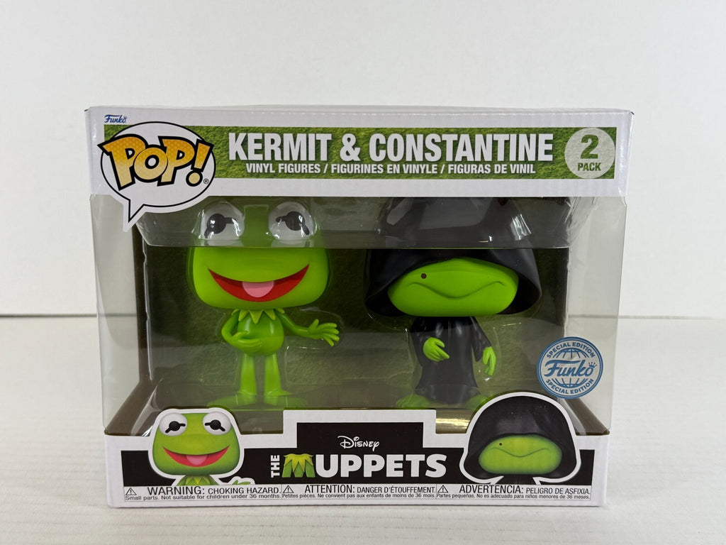 Funko POP Vinyl - Disney - Muppets - Kermit & Constantine 2 Pack