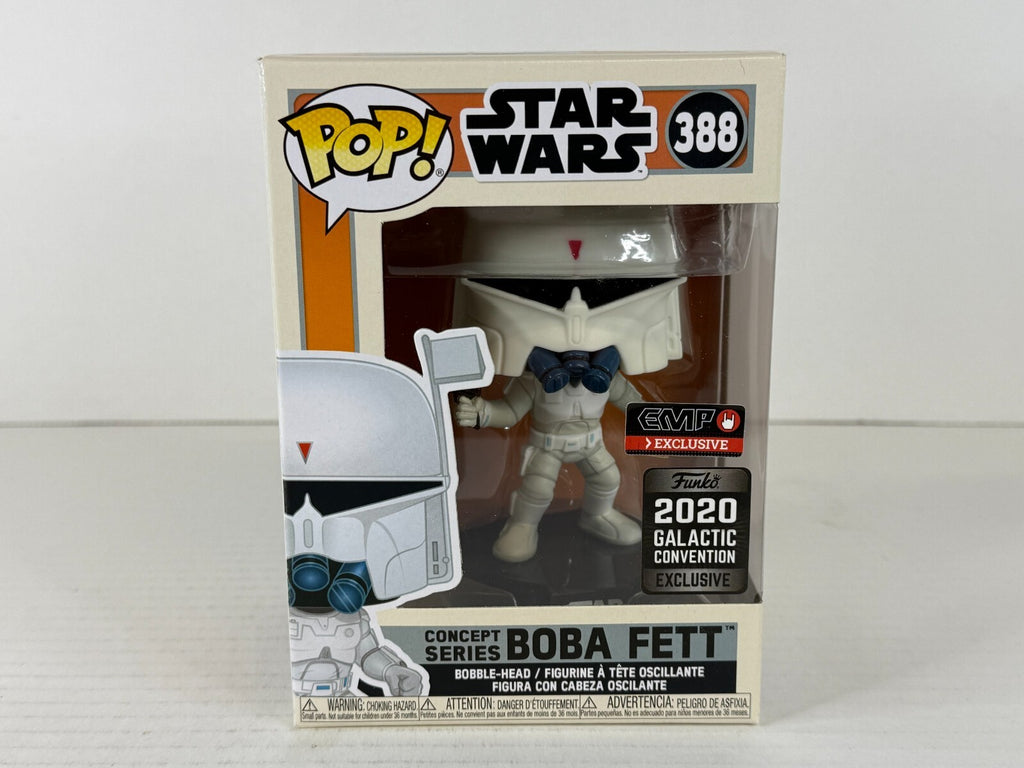 Funko POP Vinyl - Star Wars - Boba Fett - #388 EMP GC 2020 Concept Series