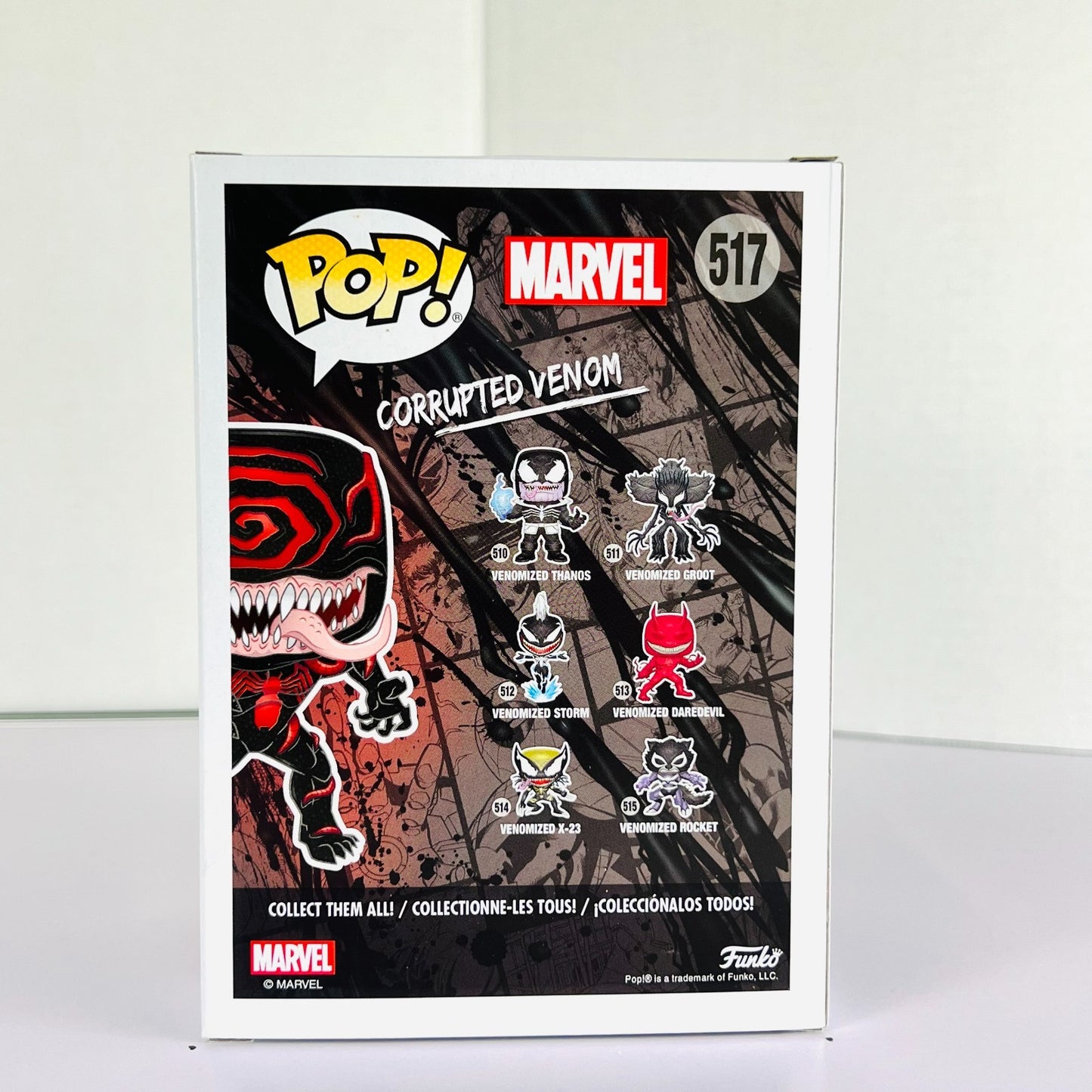 Funko POP Vinyl - Marvel - Venom - Corrupted Venom - #517 GITD