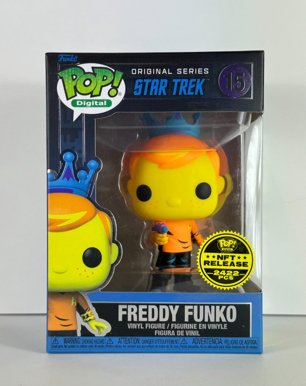 Funko POP Vinyl - Star Trek - Freddy Funko As Captain Kirk #15 - 2422 Pcs [1]