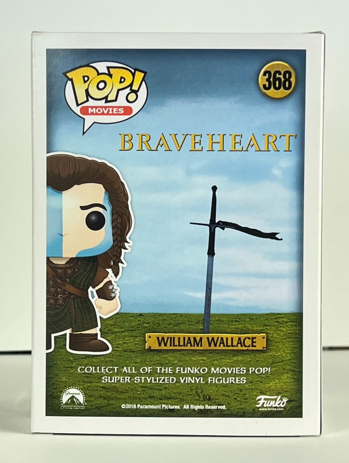 Funko POP Vinyl - Movies - Braveheart - William Wallace - #368