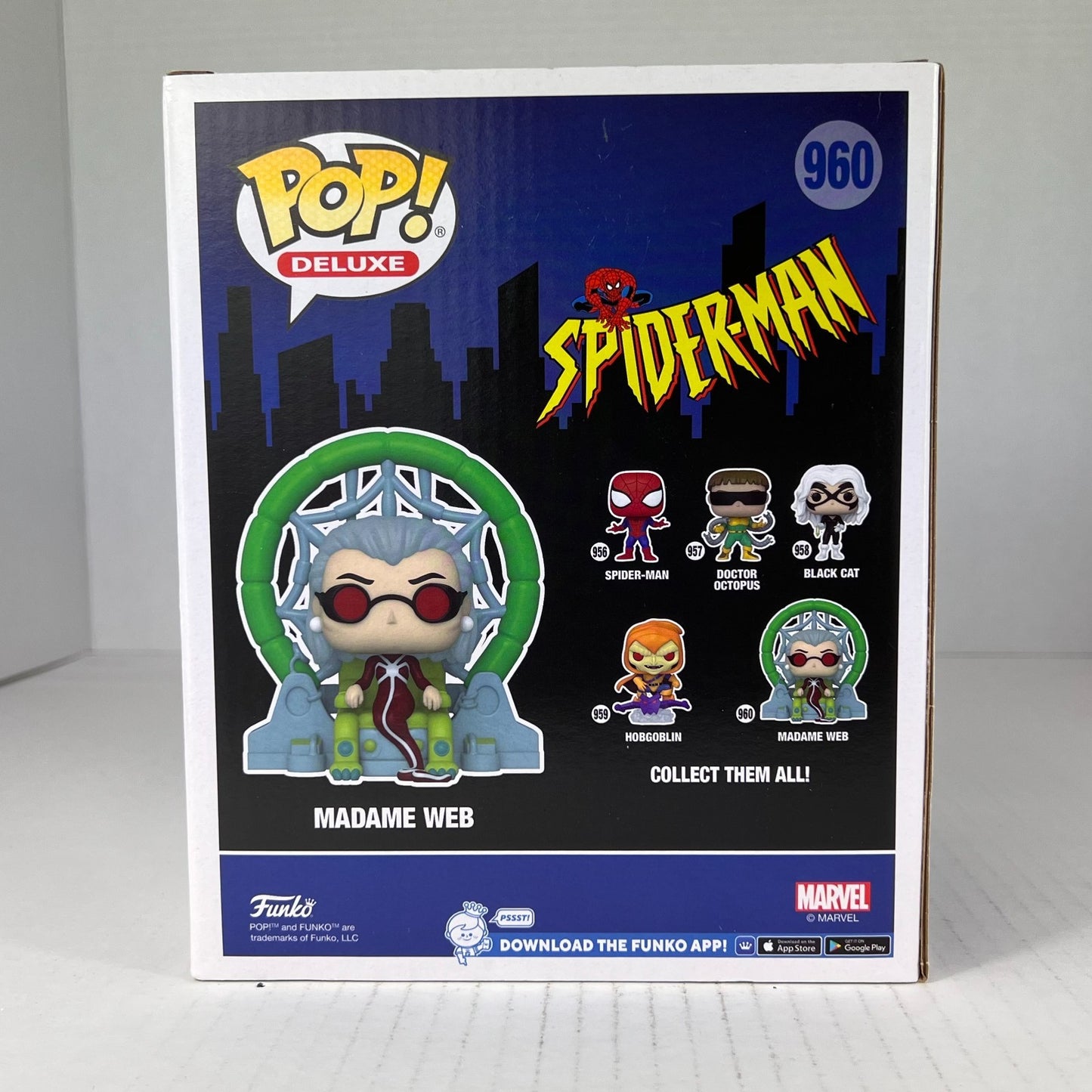 Funko POP Vinyl - Deluxe - Spider-Man - Madame Web - #960