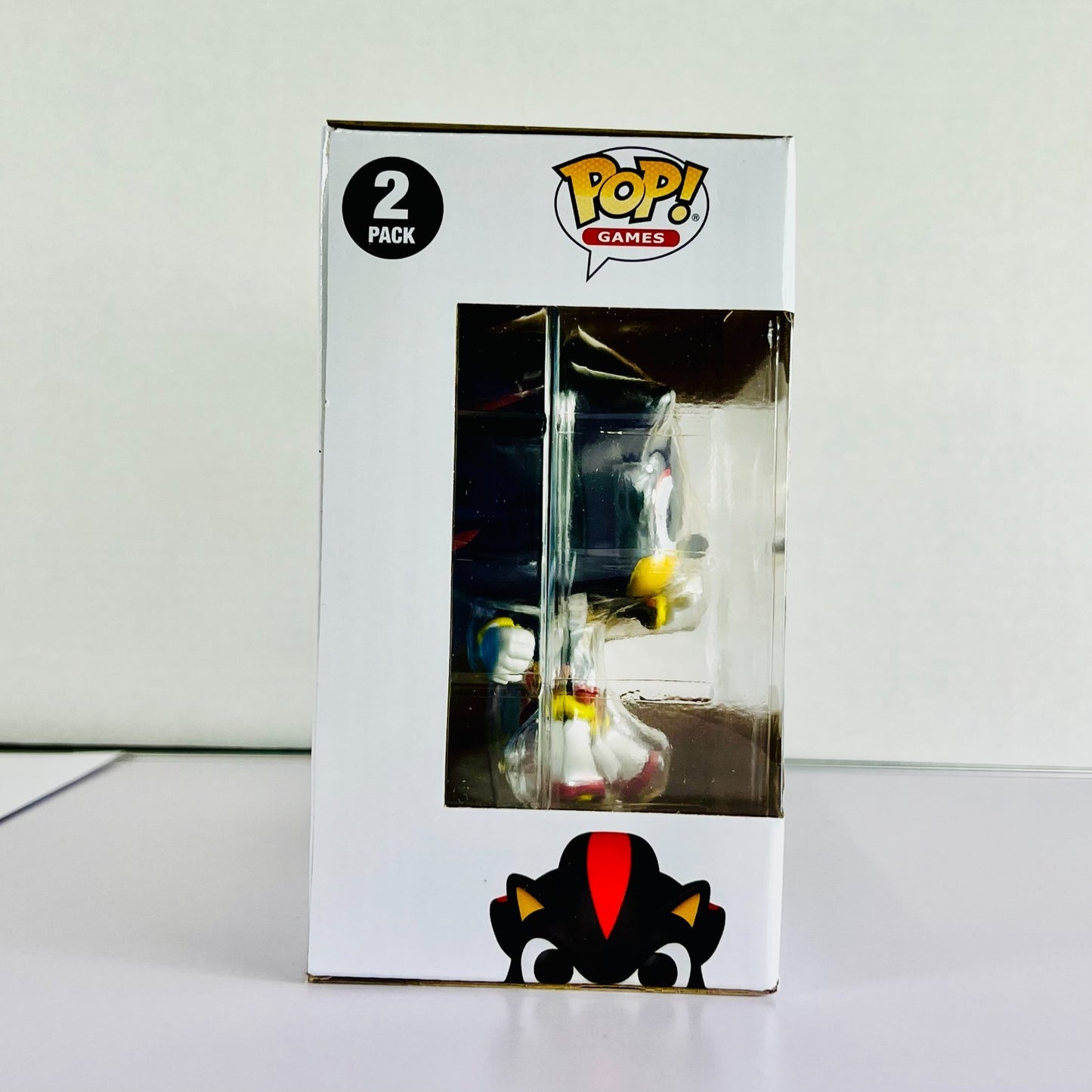 Funko POP! Vinyl - Games - Sonic The Hedgehog - Shadow & Super Shadow GITD