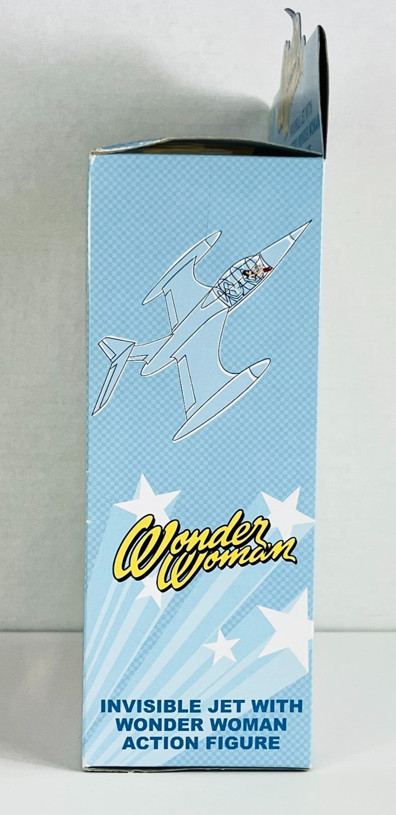 Funko - DC - Invisible Jet With Mini Retro Wonder Woman League of Collectors
