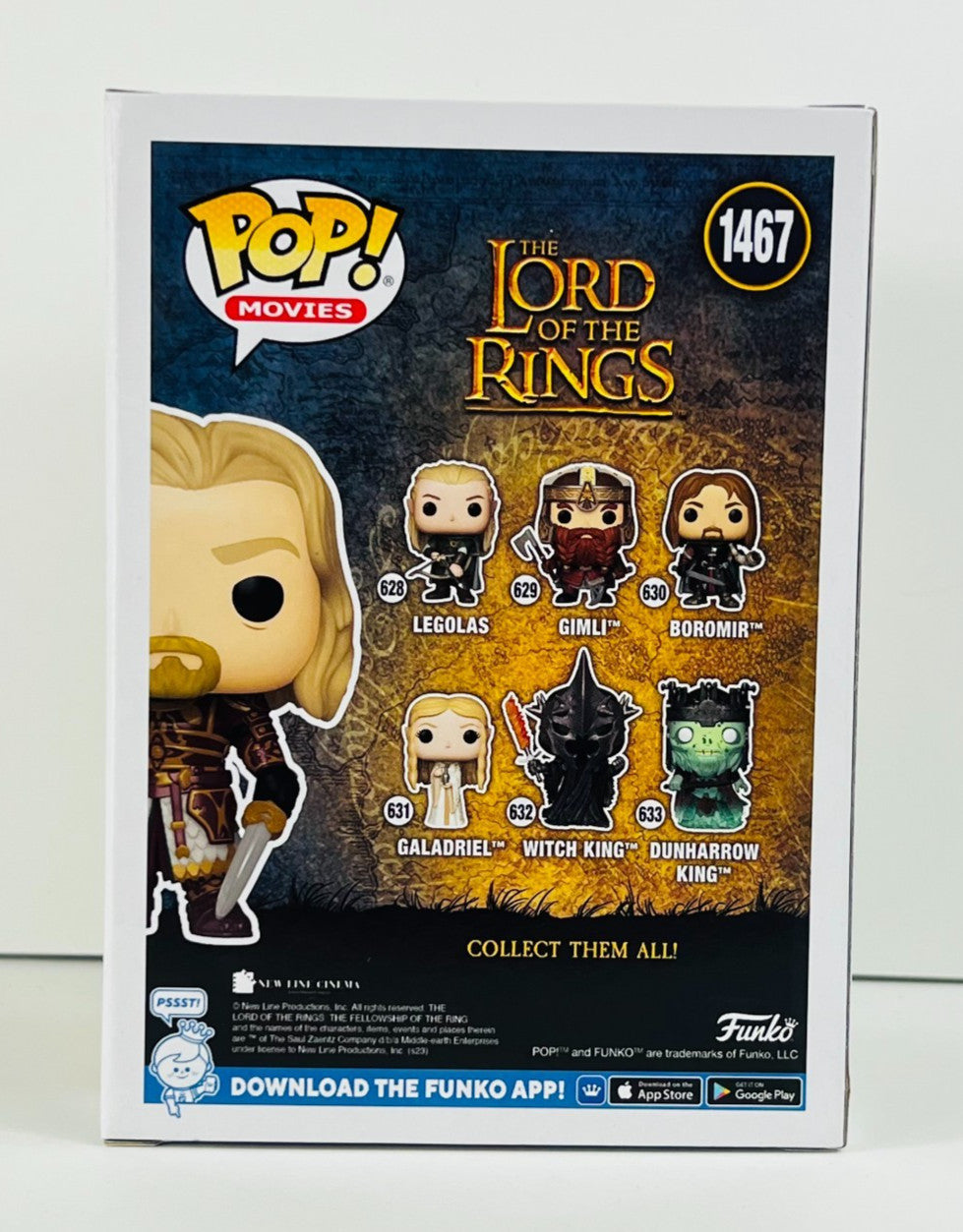 Funko POP Vinyl - Movies - Lord Of The Rings - Theoden - #1467