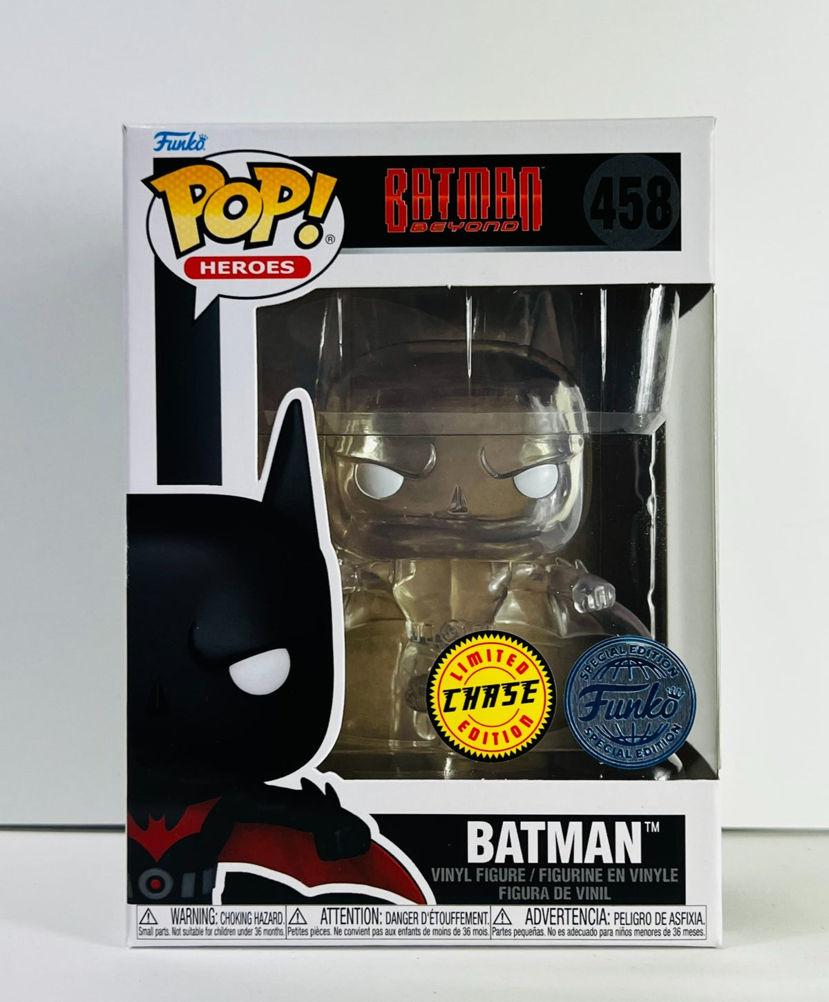 Funko POP Vinyl - Heroes - Batman Beyond - Batman - #458 Chase