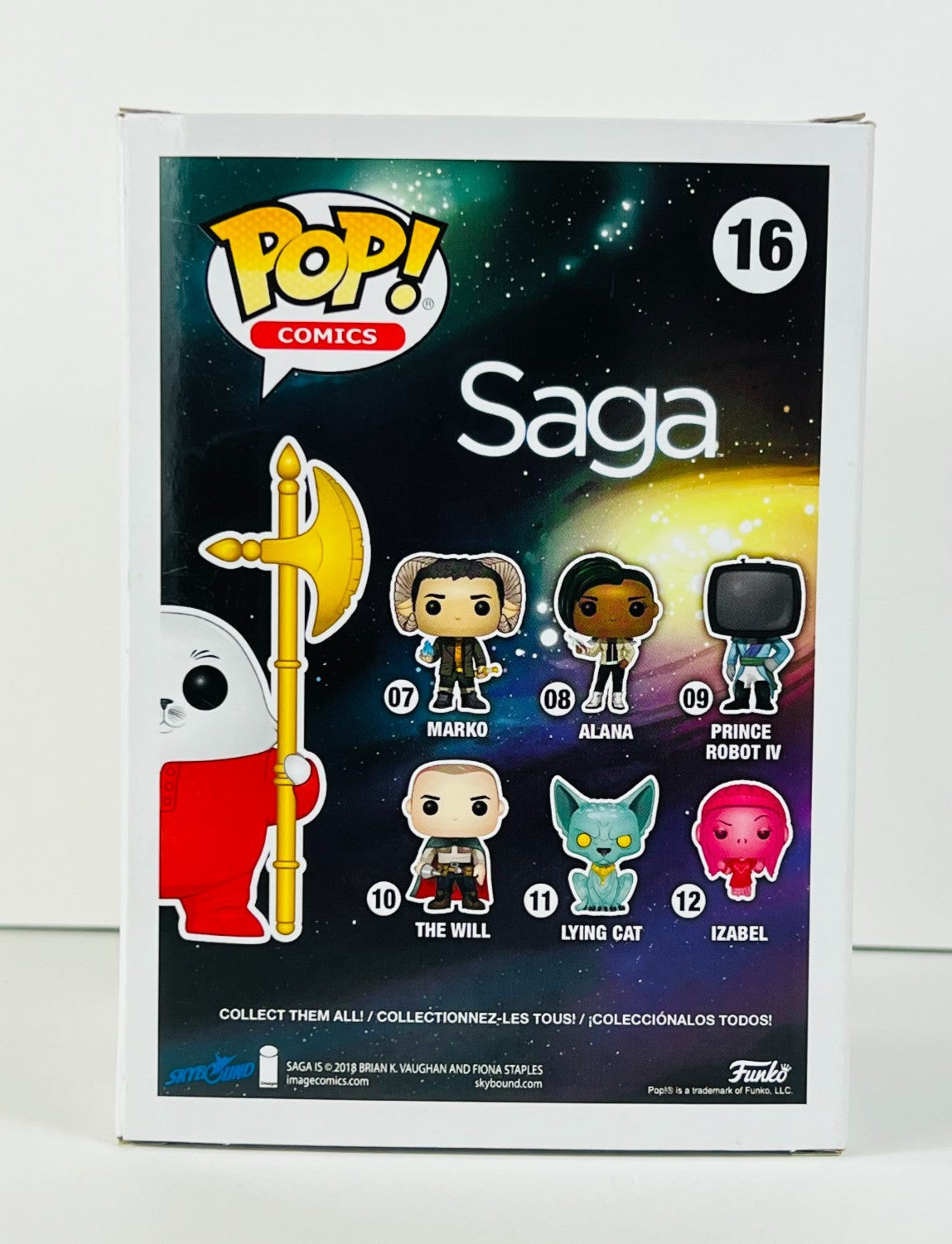 Funko POP Vinyl - Comics - Saga - Ghus In Pajamas - #16 Flocked SC 2018
