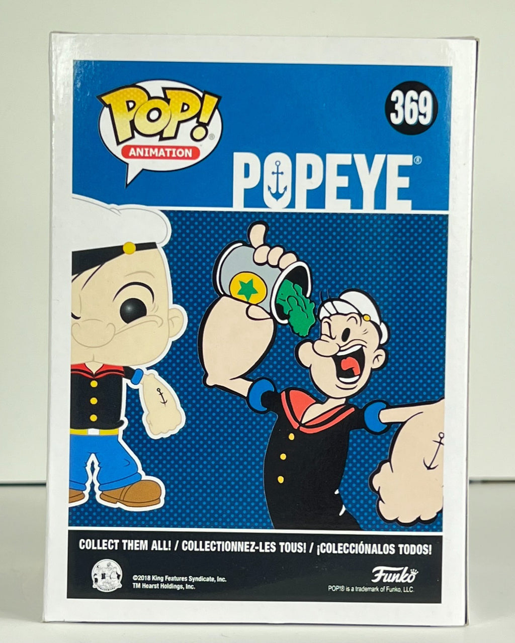 Funko POP Vinyl - Animation - Popeye - #369 Specialty Series