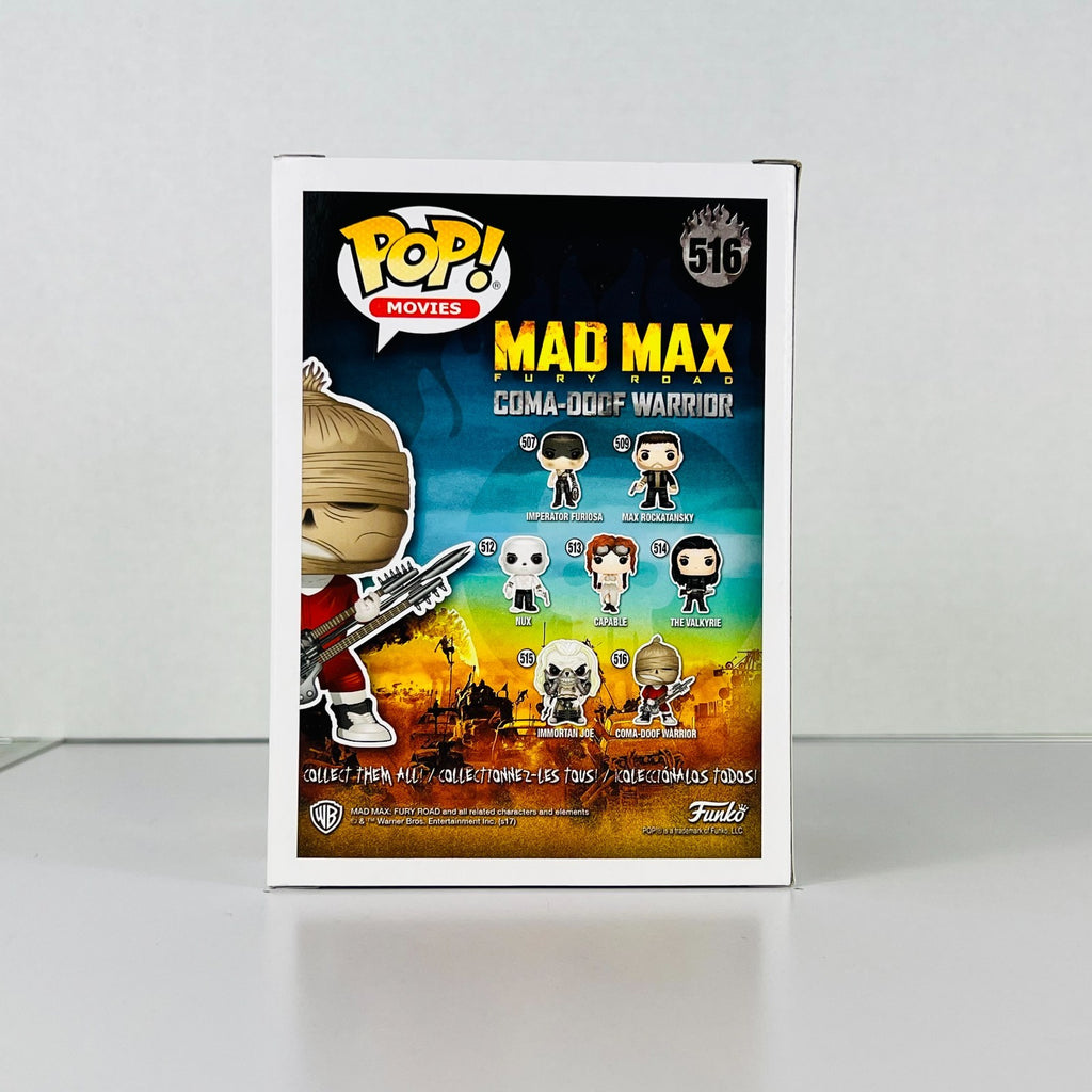 Funko POP Vinyl - Movies - Mad Max Fury Road - Coma-Doof Warrior - #516