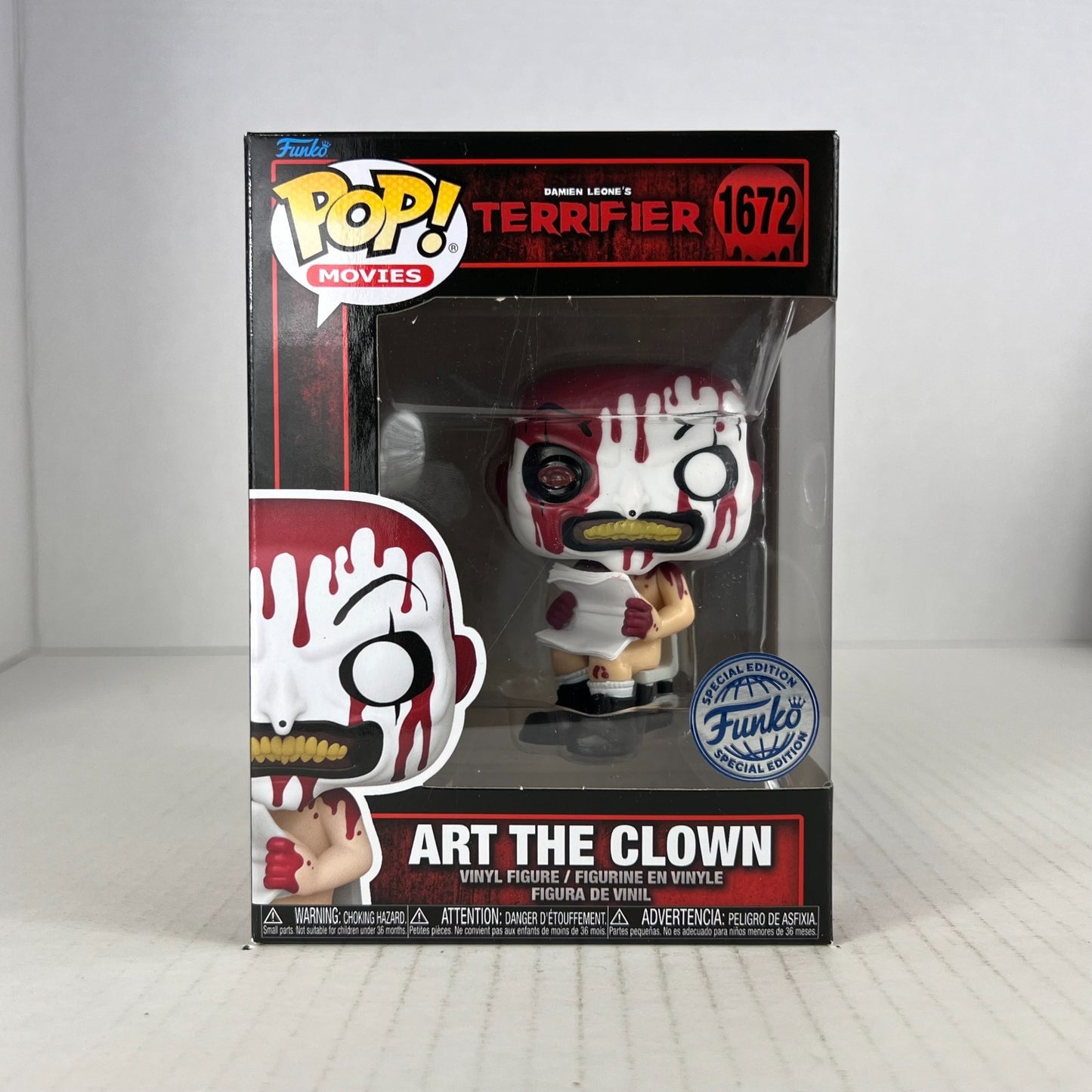 Funko POP Vinyl - Movies - Terrifier - Art The Clown - #1672