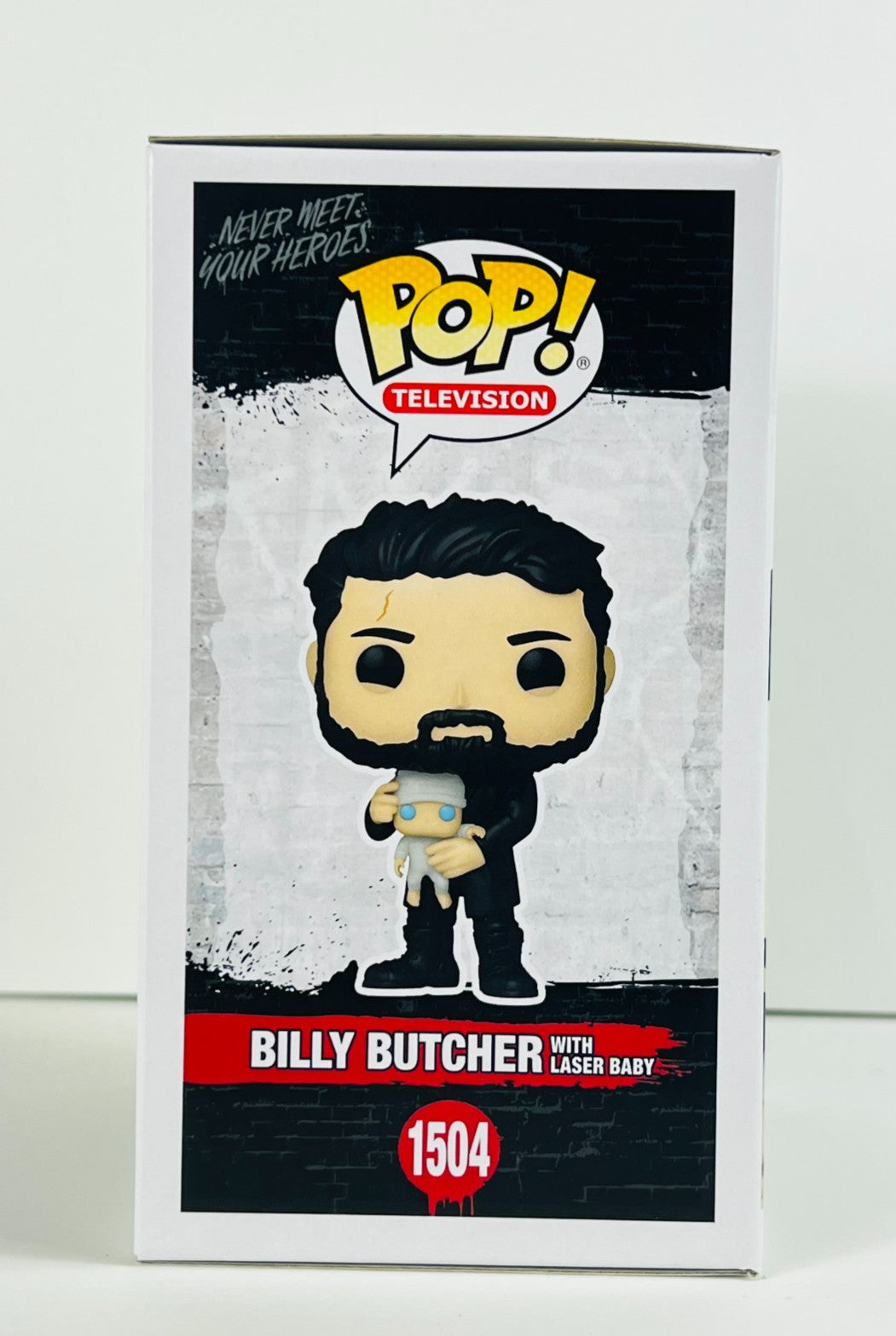 Funko POP Vinyl - Television - The Boys - Billy Butcher With Laser Baby #1504 1