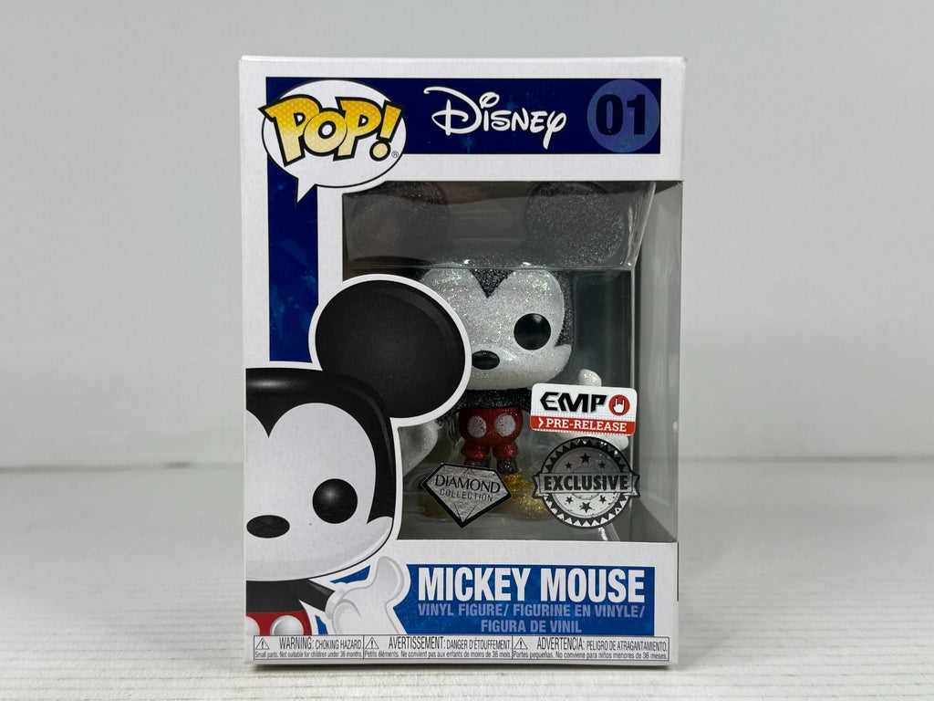Funko POP Vinyl - Disney - Mickey Mouse - #01 Diamond EMP