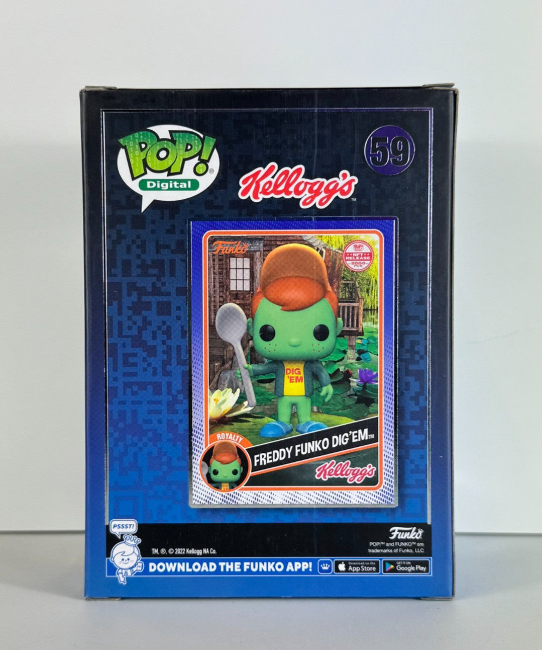 Funko POP Vinyl - Digtial - Kelloggs - Freddy Funko Dig'Em #59 - 3000 Pcs