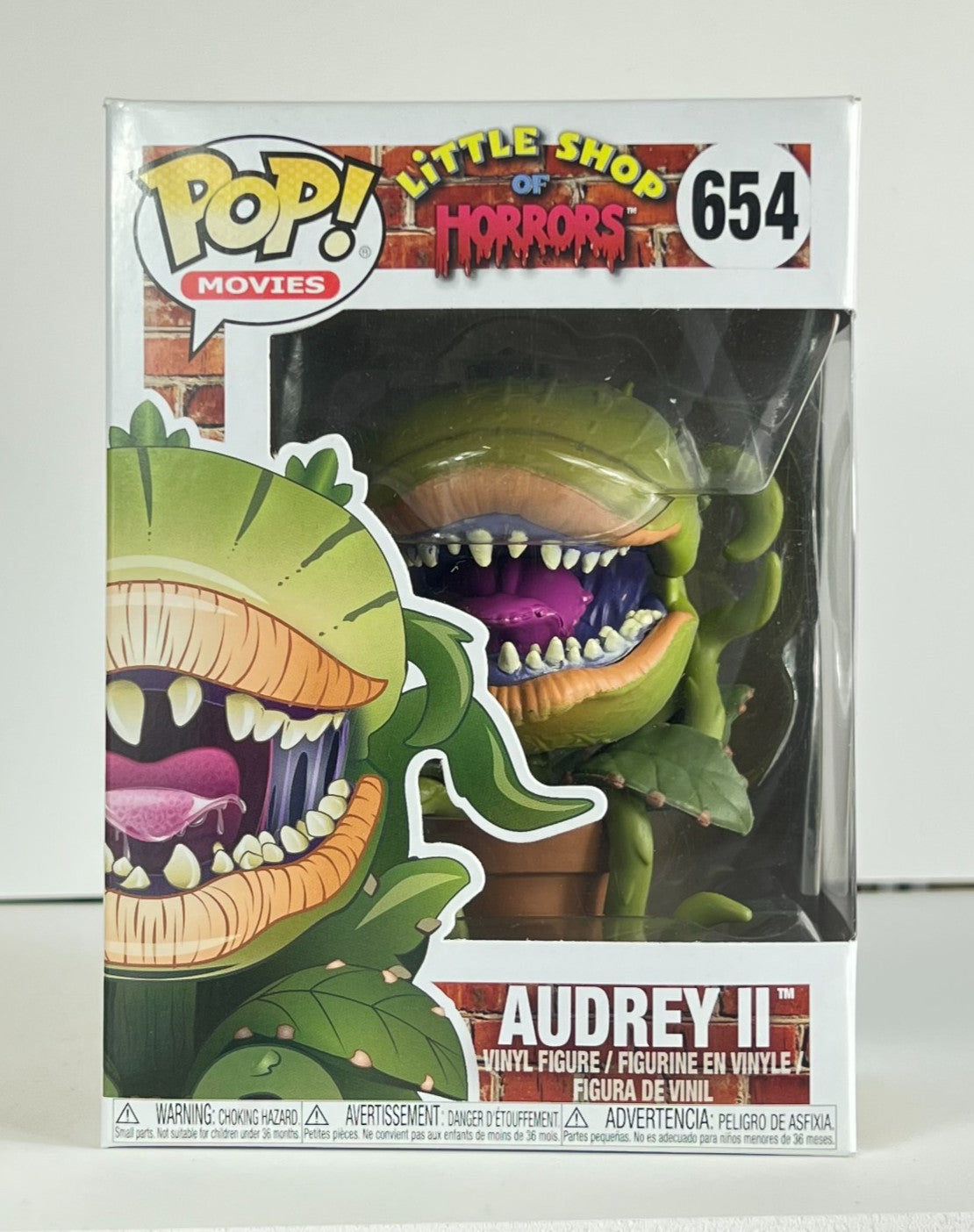 Funko POP Vinyl - Movies - Little Shop Of Horrors - Audrey II - #654
