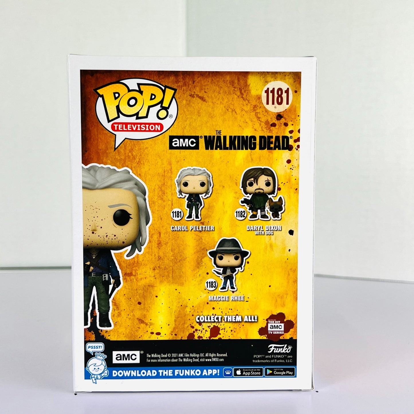 Funko POP Vinyl - Television - The Walking Dead - Carol Peletier #1181 Bloody 2