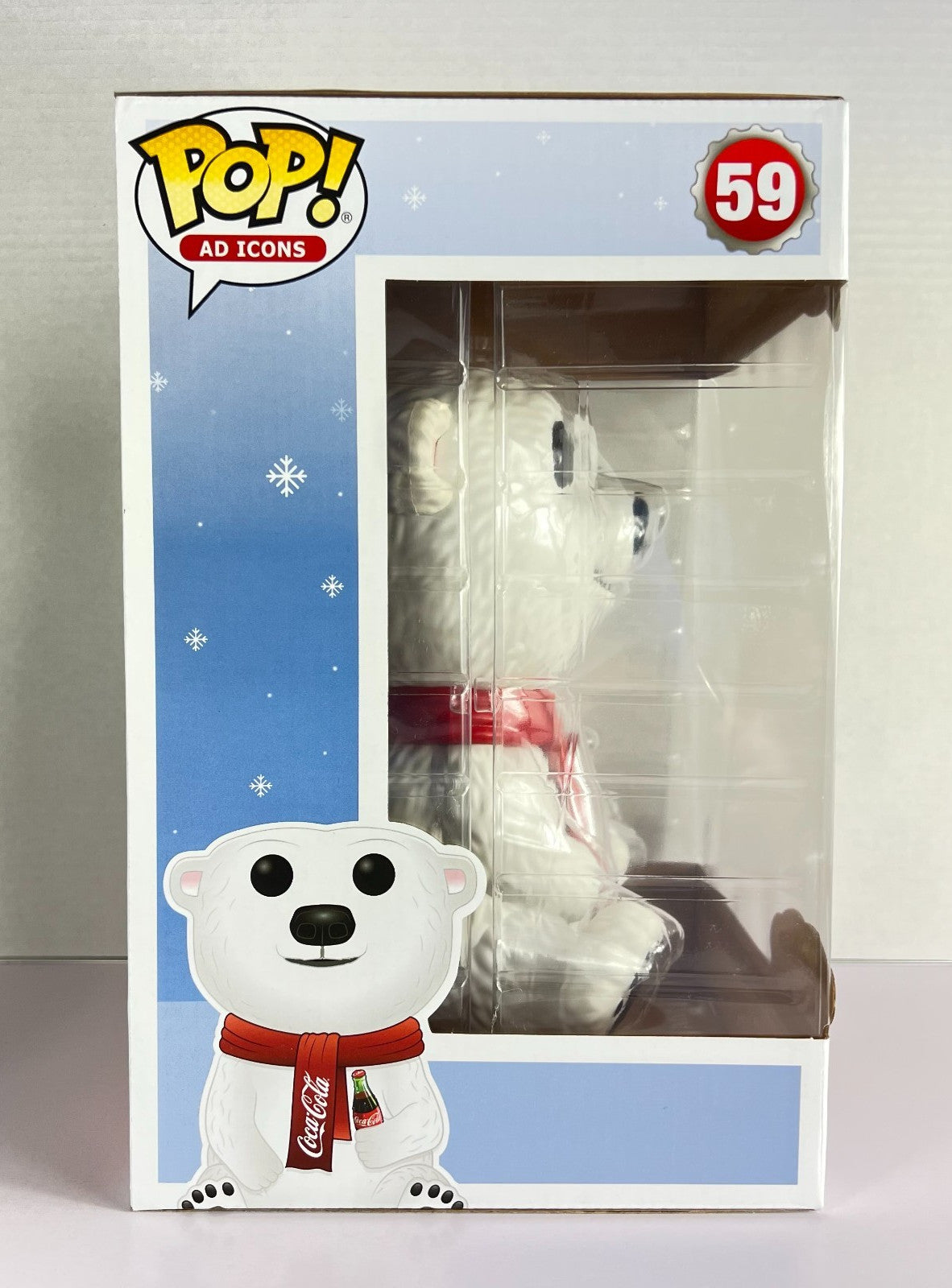 Funko POP Vinyl - Ad Icons - Coca-Cola Polar Bear - #59 10" Inch
