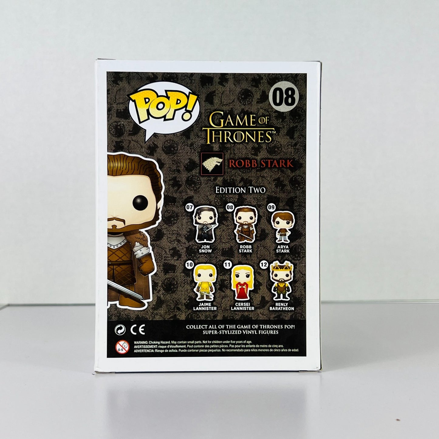 Funko POP Vinyl - HBO - Game of Thrones - Robb Stark - #08