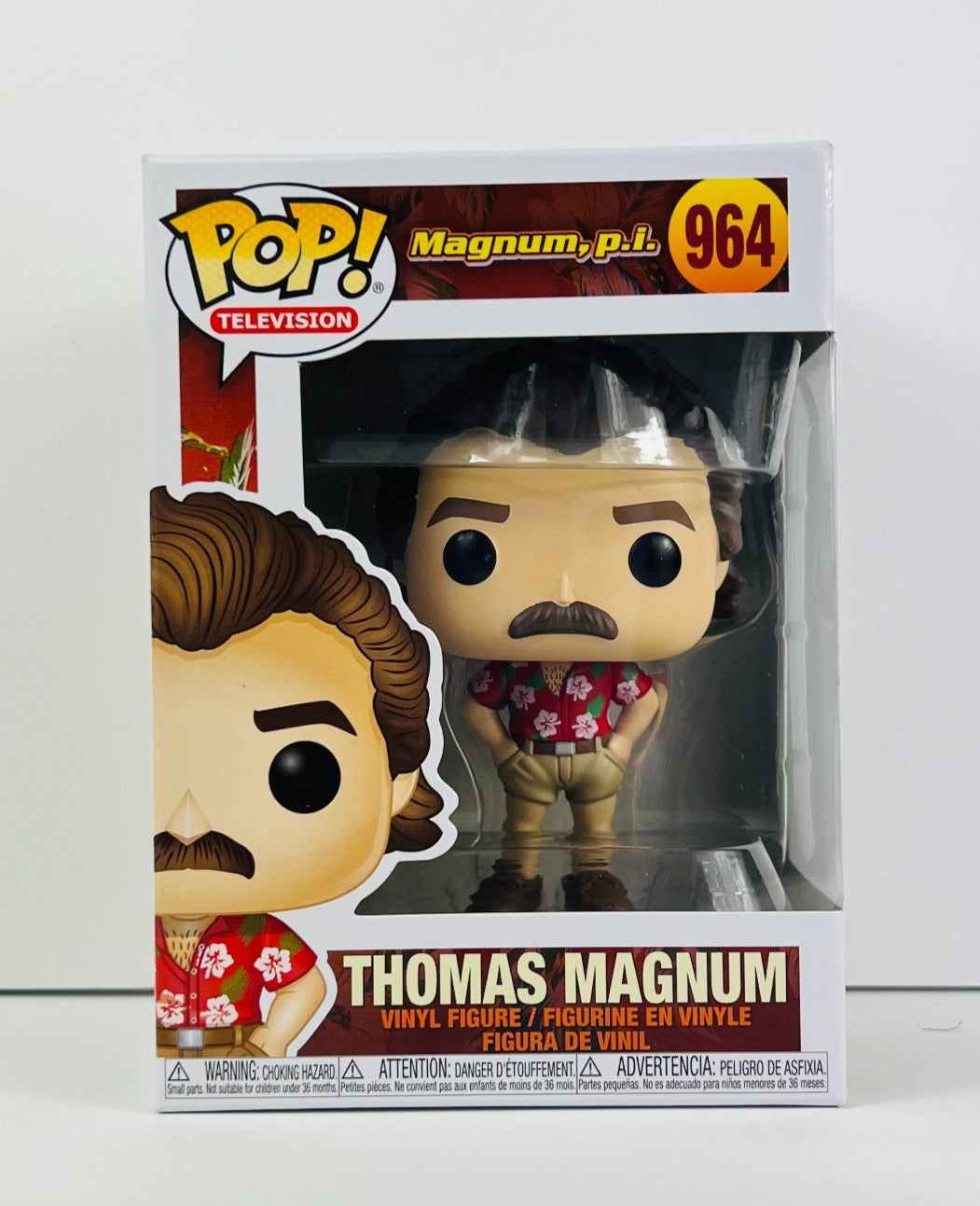 Funko POP Vinyl - Television - Magnum P I - Thomas Magnum - #964