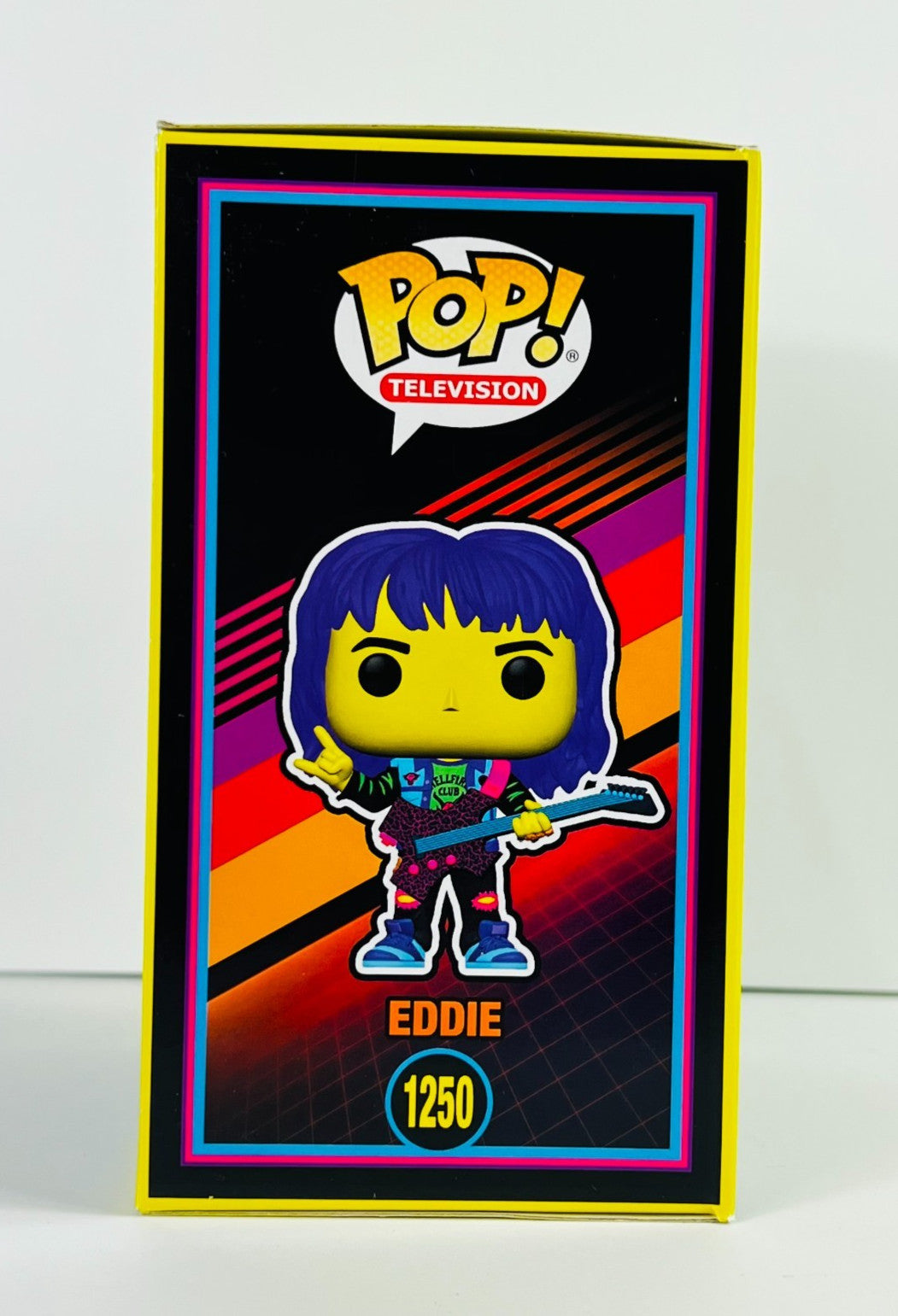 Funko POP Vinyl - Television - Stranger Things - Blacklight - Eddie - #1250
