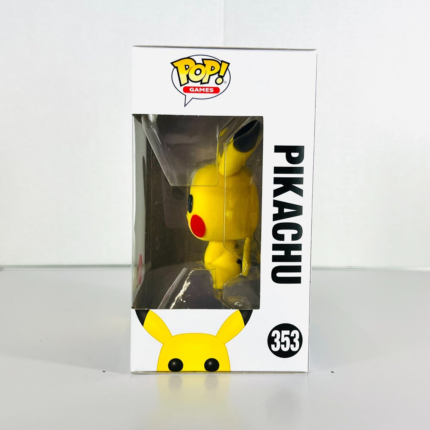 Funko POP Vinyl - Games - Pokemon - Pikachu - #353 Flocked GameStop