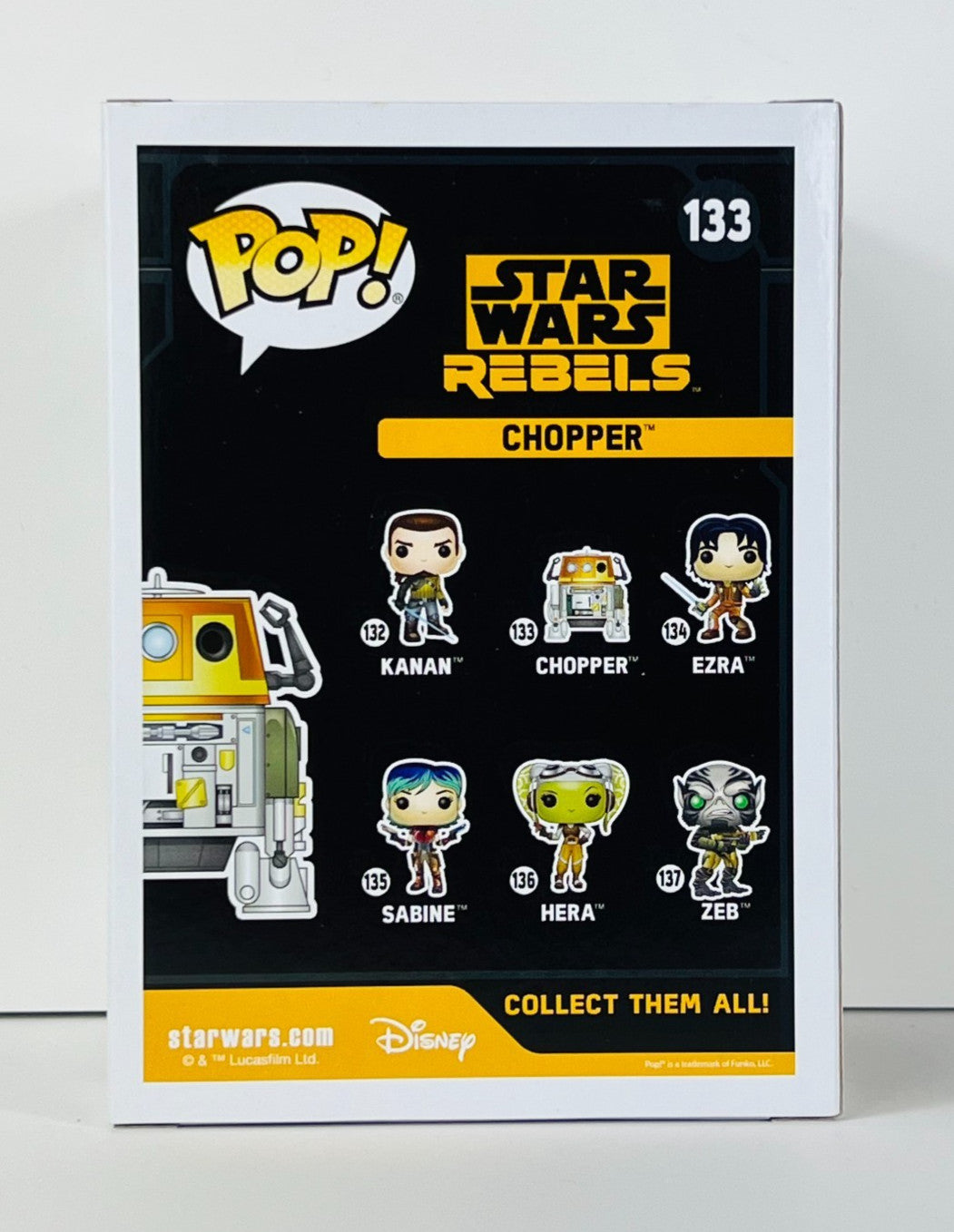 Funko POP Vinyl - Star Wars - Rebels - Chopper - #133 GC 2017