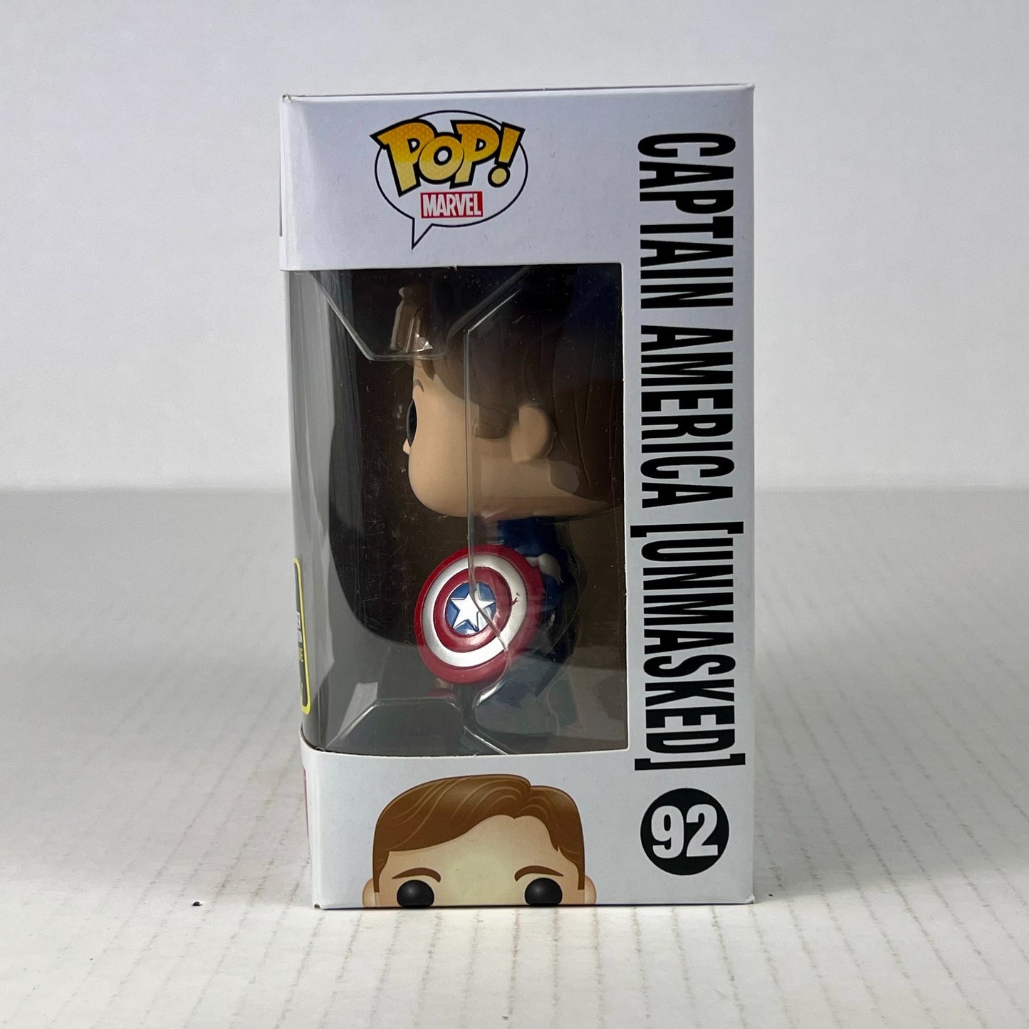 Funko POP Vinyl - Marvel - Avengers - Captain America Unmasked #92 SC 2015