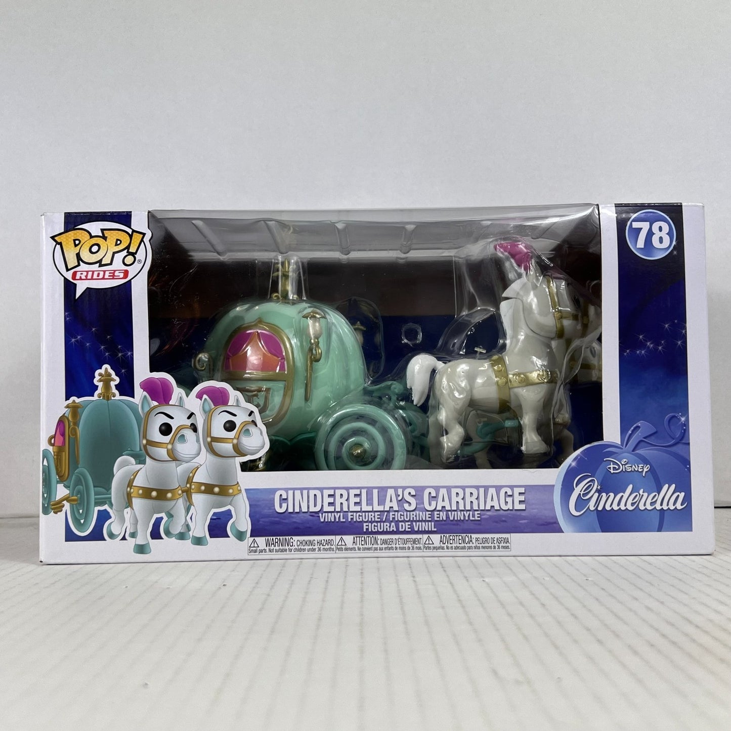 Funko POP Vinyl - Rides - Disney - Cinderella's Carriage - #78