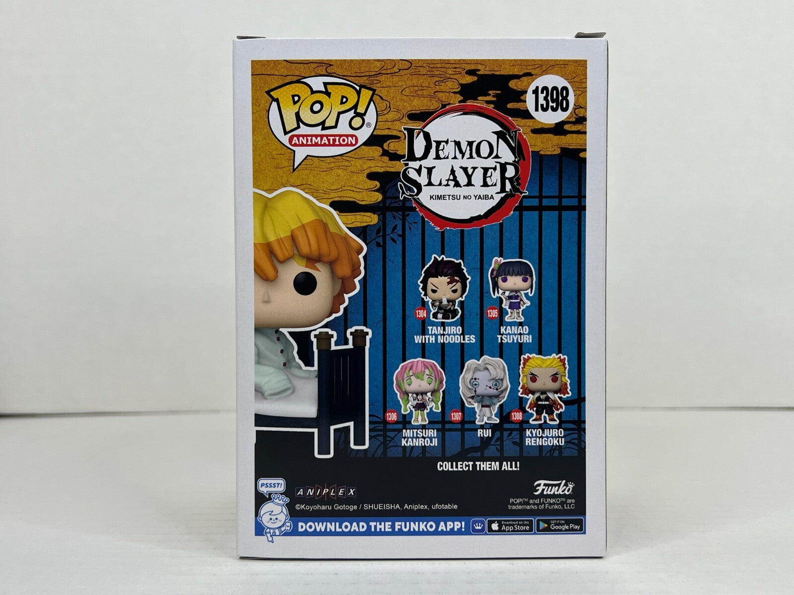 Funko POP Vinyl - Animation - Demon Slayer - Zenitsu Agatsuma - #1398