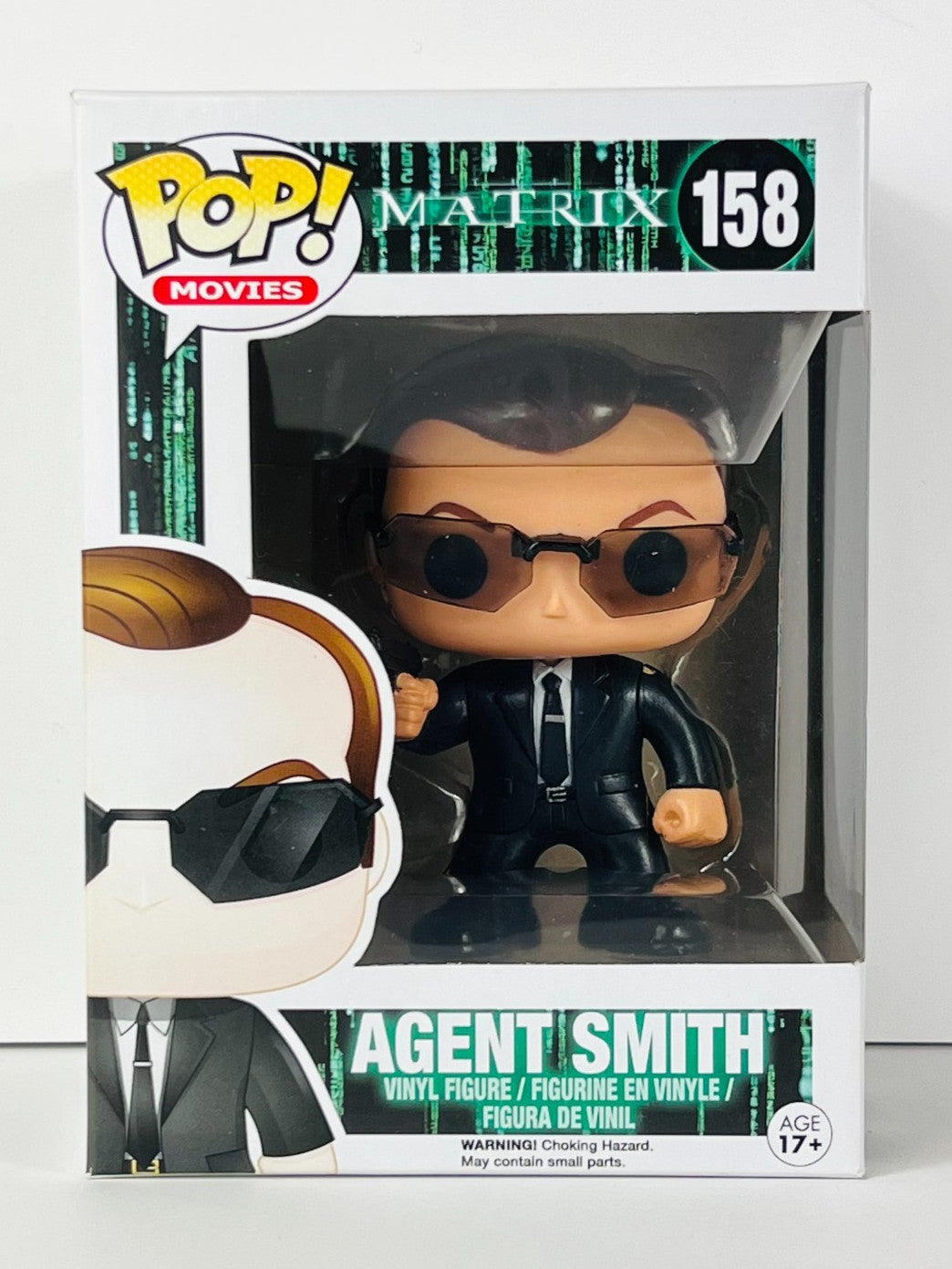 Funko POP Vinyl - Movies - The Matrix - Agent Smith - #158