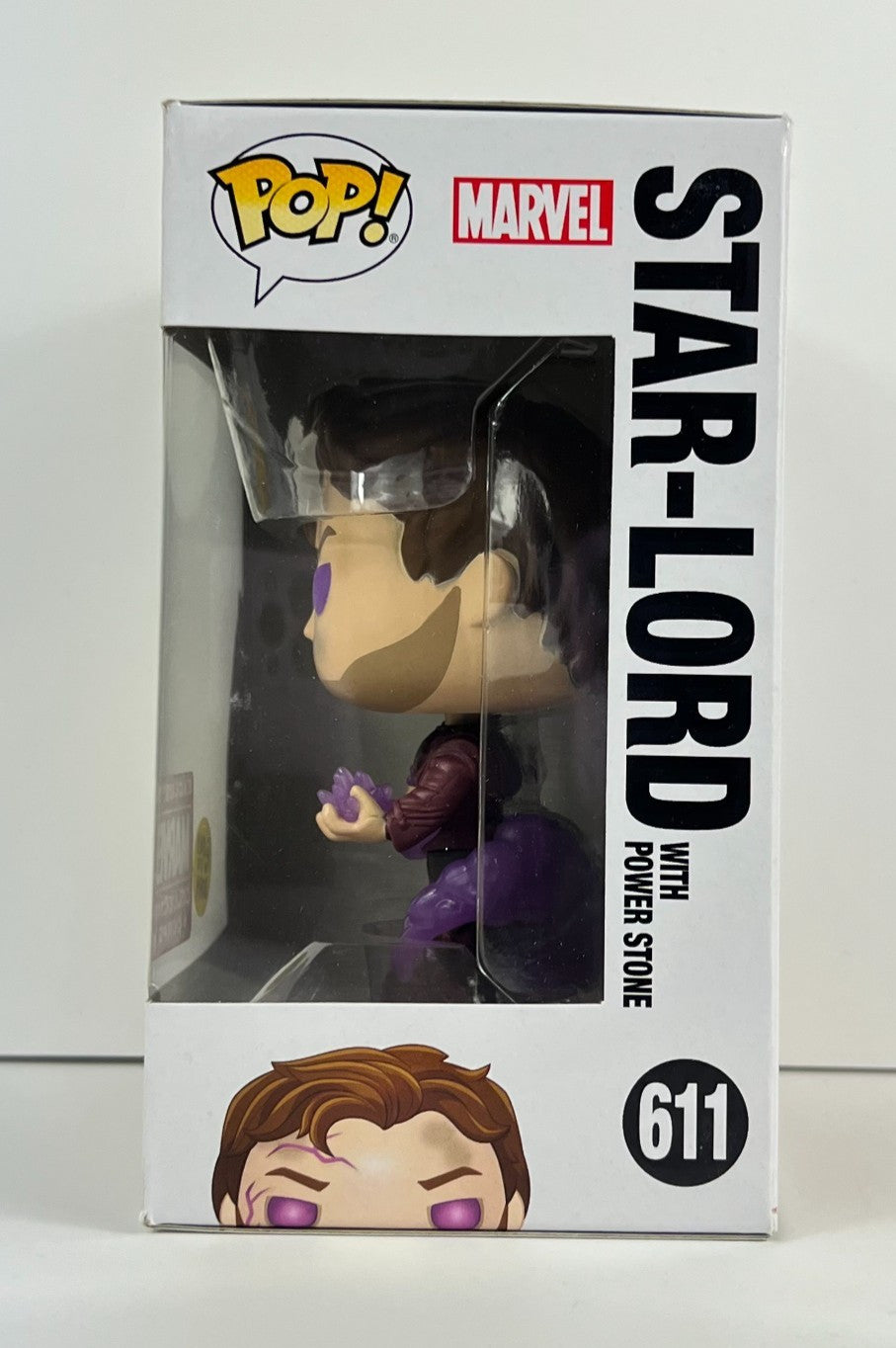 Funko POP Vinyl - Marvel - Star-Lord With Power Stone #611 GITD Collector Corps