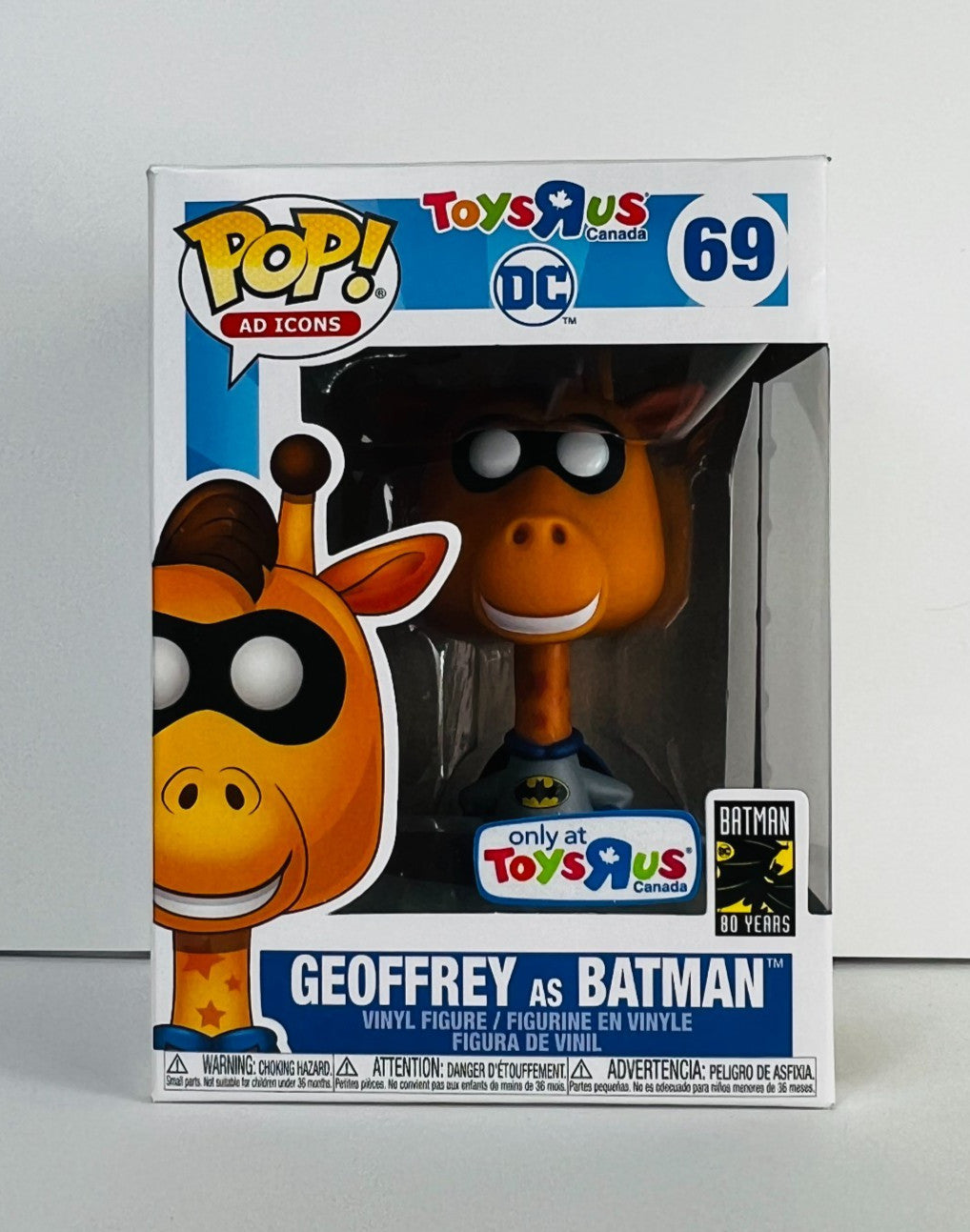 Funko POP Vinyl - Ad Icons - Toys R Us - Geoffrey As Batman - #69 [1]