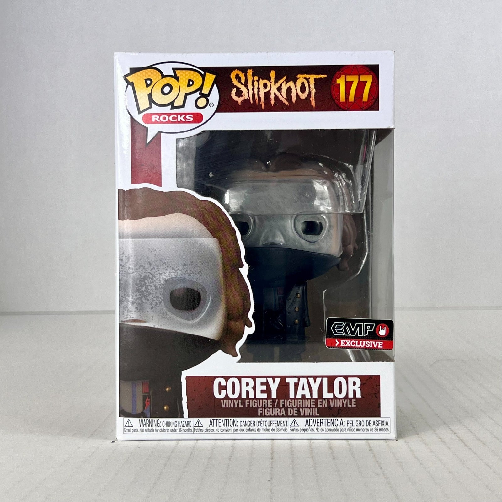 Funko POP Vinyl - Rocks - Slipknot - Corey Taylor - #177 EMP