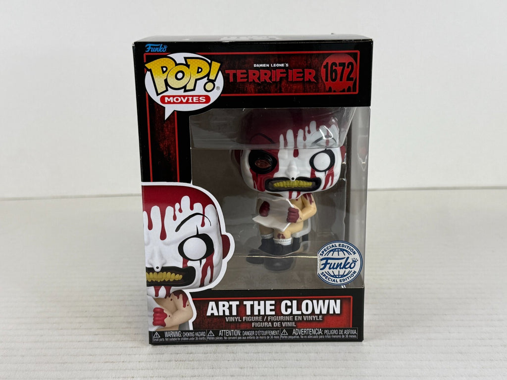 Funko POP Vinyl - Movies - Terrifier - Art The Clown - #1672 Bloody