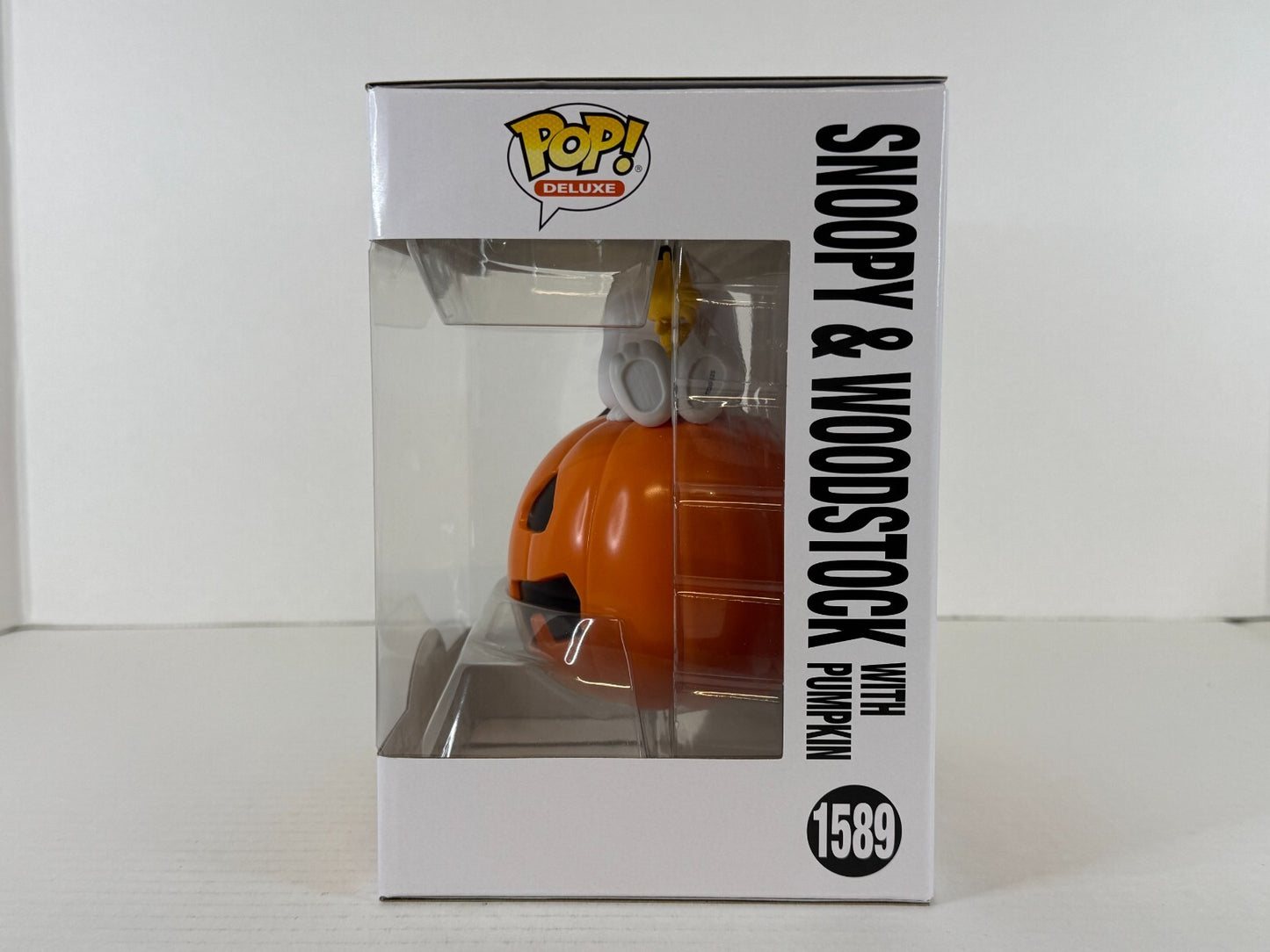 Funko POP Vinyl - Deluxe - Peanuts - Snoopy & Woodstock With Pumpkin - #1589
