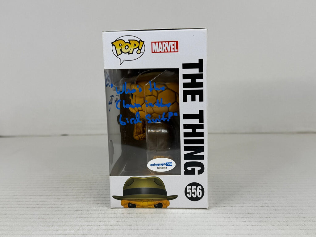Funko POP - Fantastic 4 - The Thing #556 - Signed Michael Chiklis COA