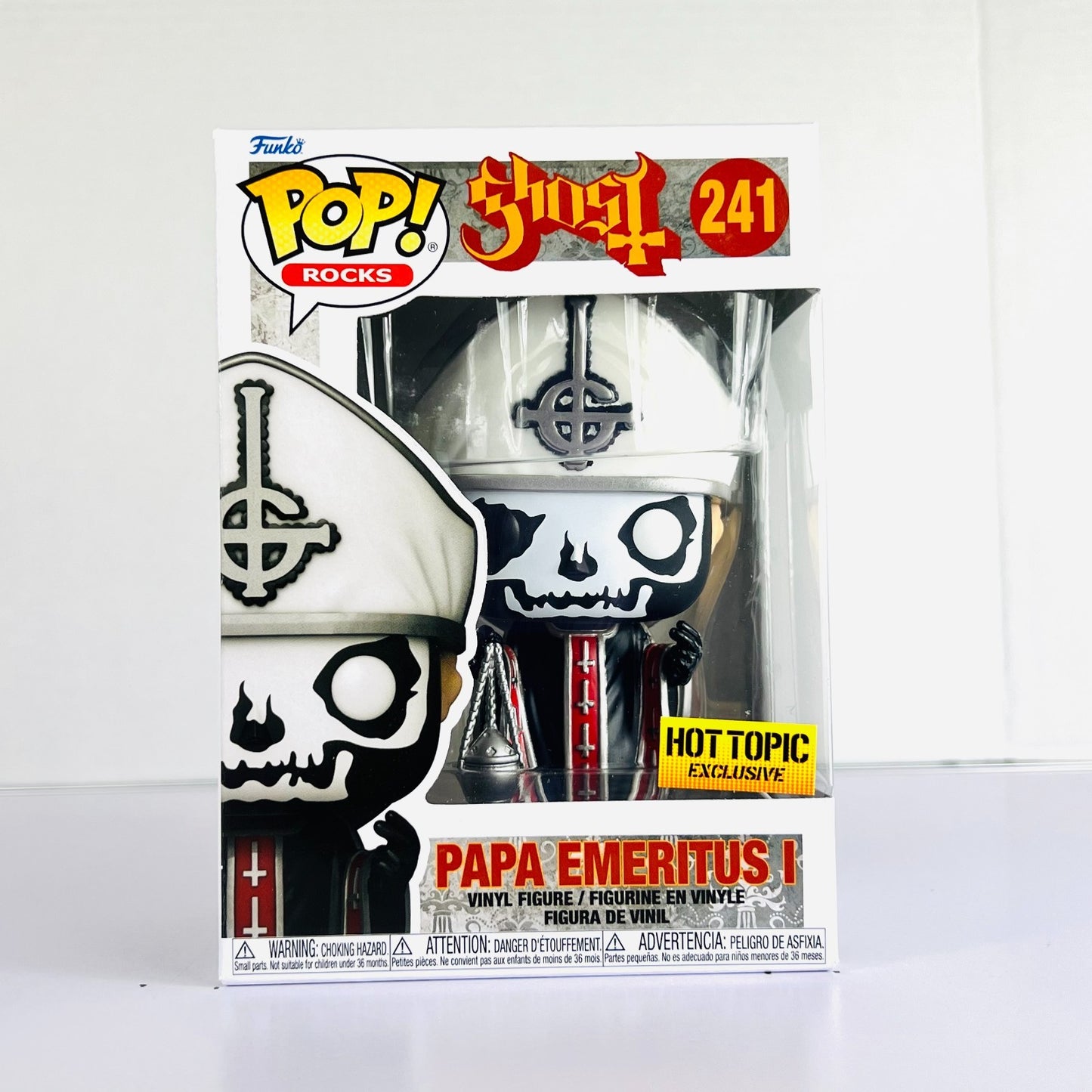 Funko POP Vinyl - Rocks - Ghost - Papa Emeritus I - #241 Hot Topic
