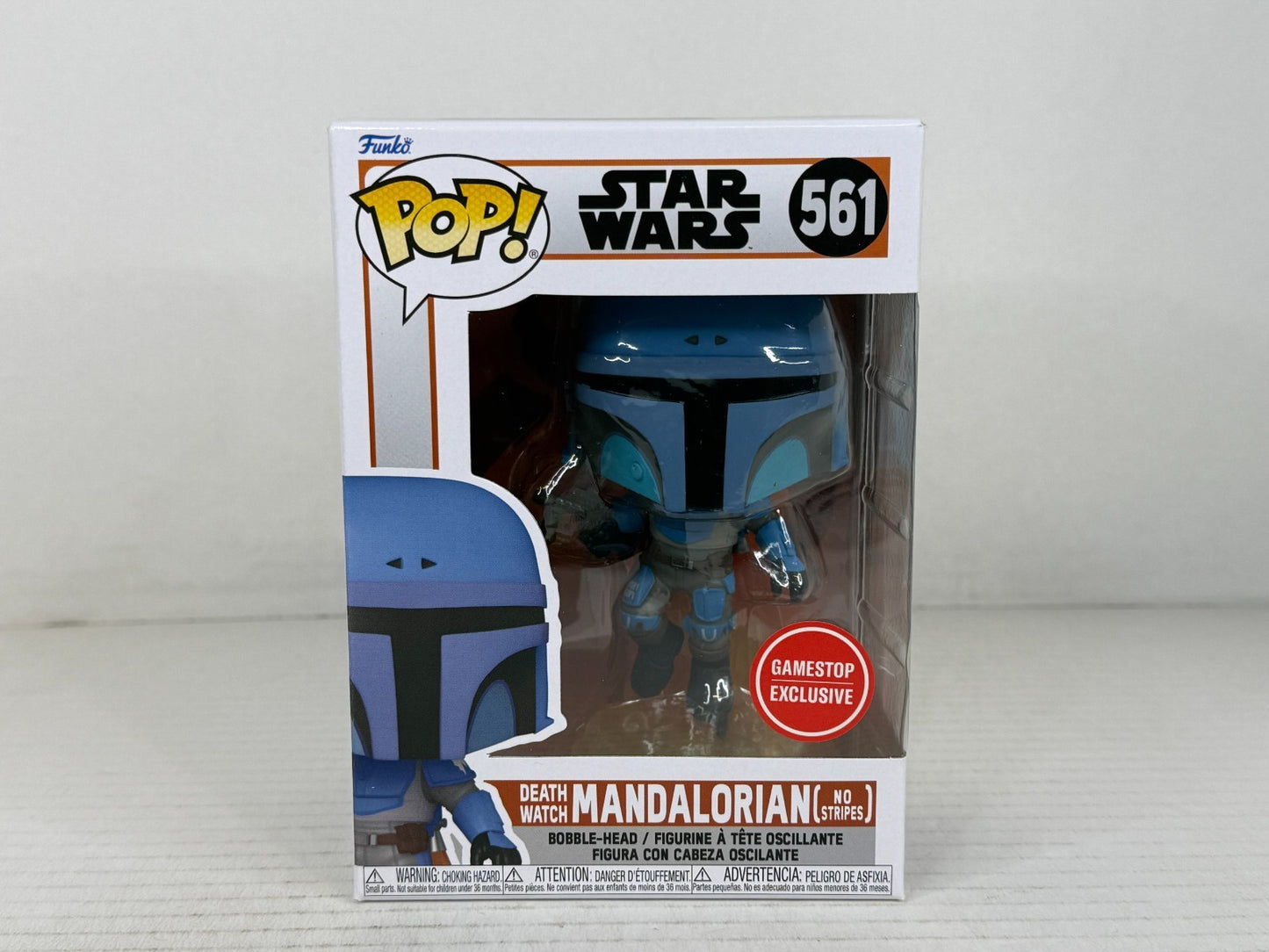 Funko POP Vinyl - Star Wats - Death Watch Mandalorian No Stripes - #561 [5]