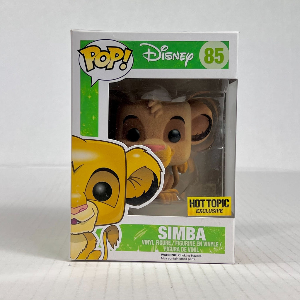 Funko POP Vinyl - Disney - Lion King - Simba - #85 Flocked Hot Topic