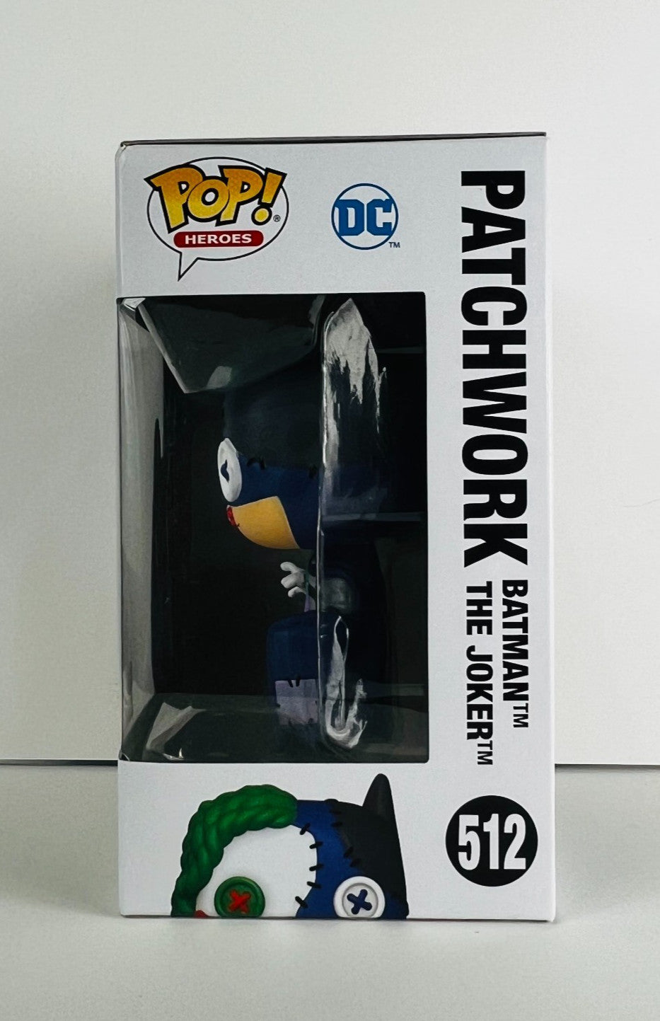 Funko POP Vinyl - Heroes - Batman - Patchwork Batman The Joker - #512 Hot Topic