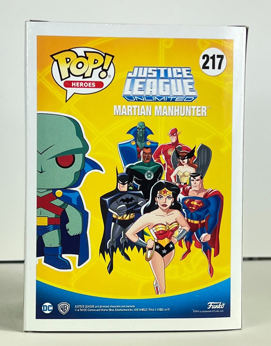 Funko POP Vinyl - Heroes - Justice League - Martian Manhunter - #217 Excl