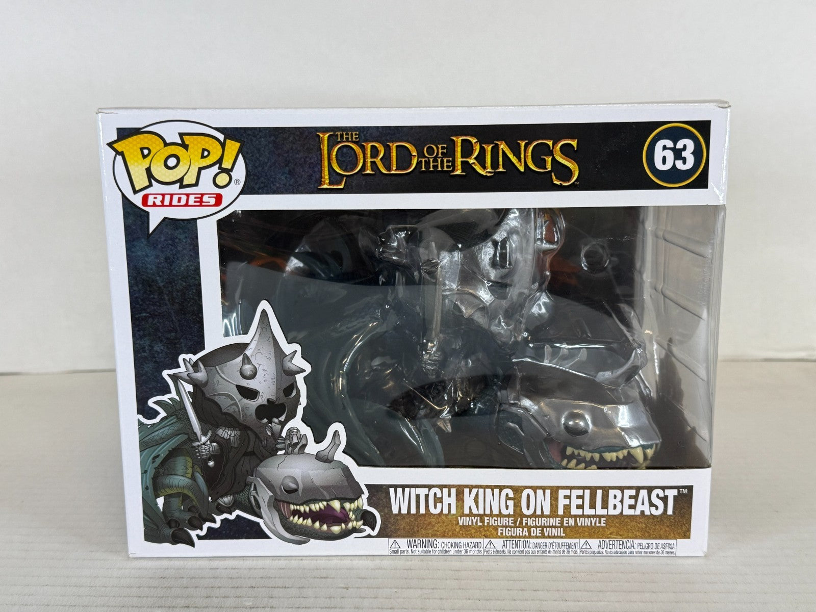 Funko POP Vinyl - Rides - Lord Of The Rings - Witch King On Fellbeast - #63