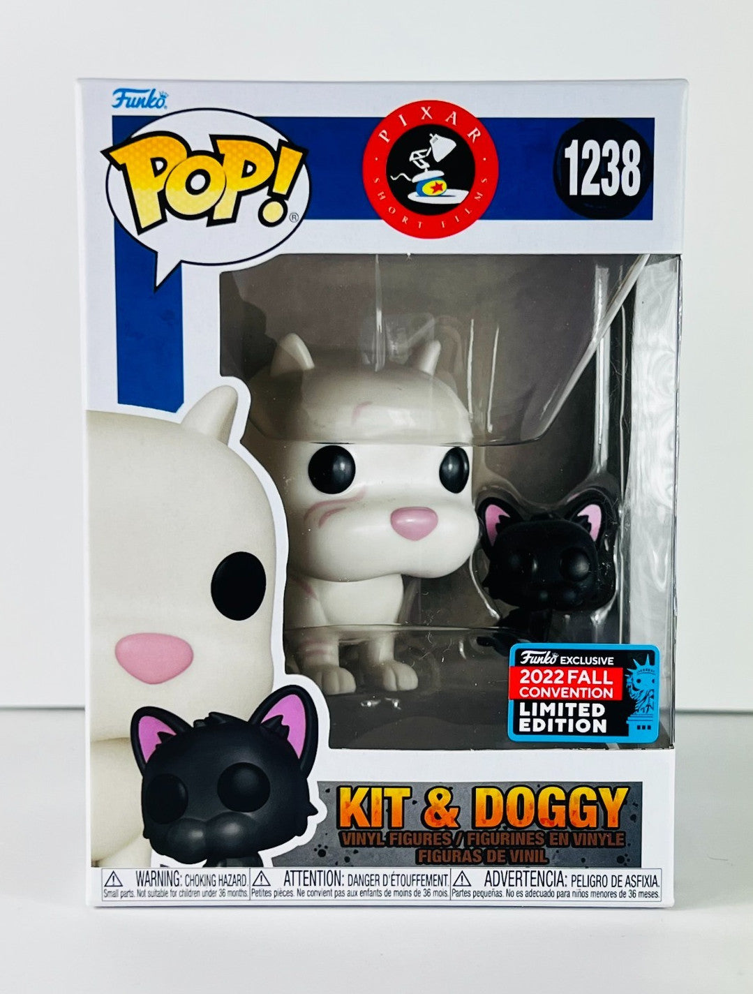 Funko POP Vinyl - Pixar - Sparkshorts - Kit & Doggy - #1238 FC 2022