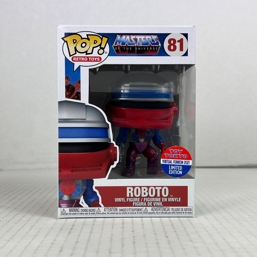 Funko POP Vinyl - Retro Toys - Masters of The Universe - Roboto - #81 Toy Tokyo