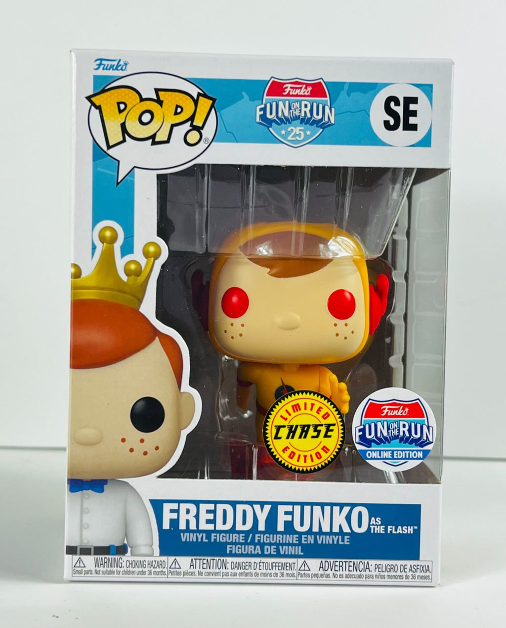 Funko POP Vinyl - Fun On The Run - Freddy Funko As The Flash - #SE Chase