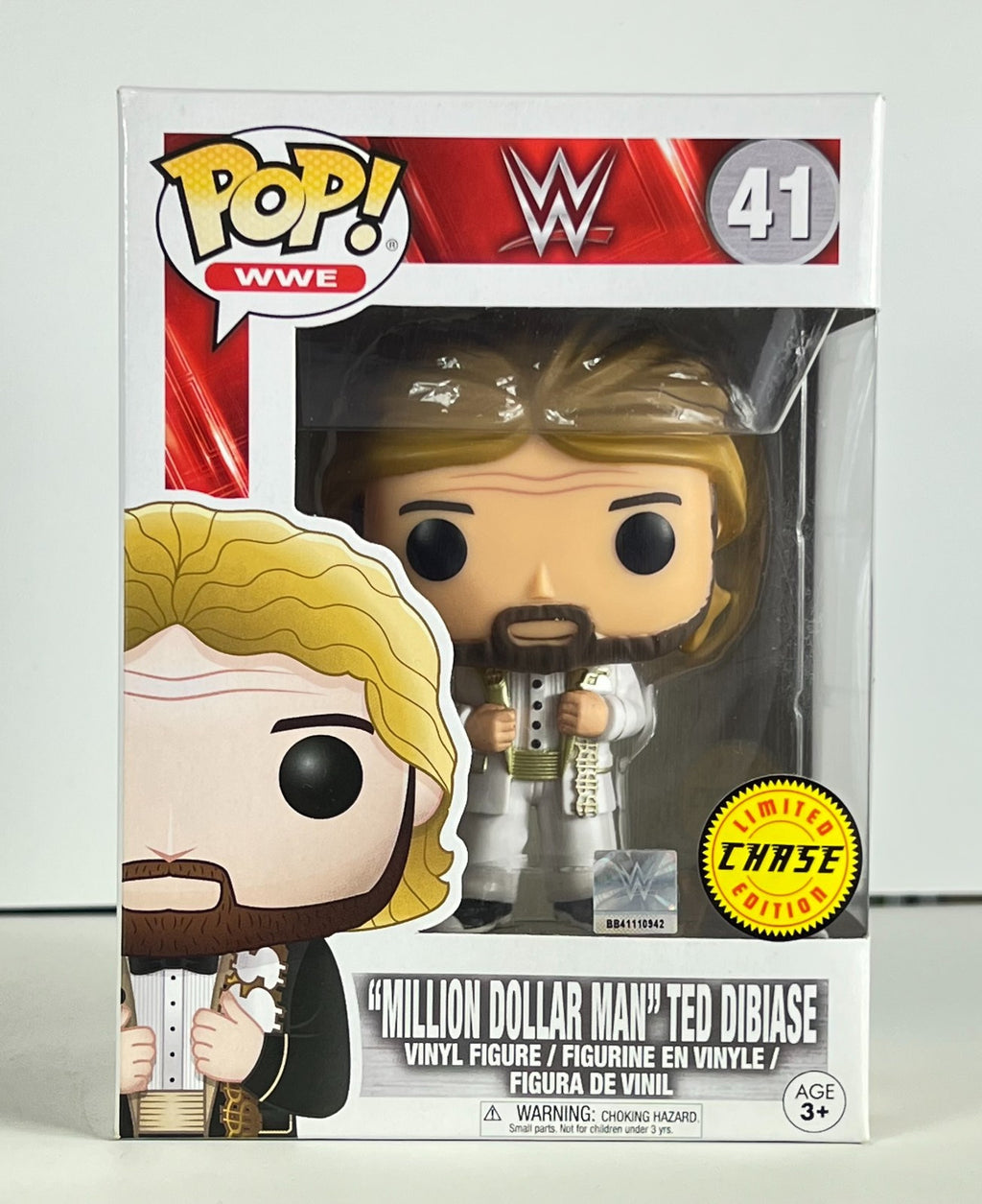 Funko POP Vinyl - WWE - Million Dollar Man Ted Dibiase - #41 Chase