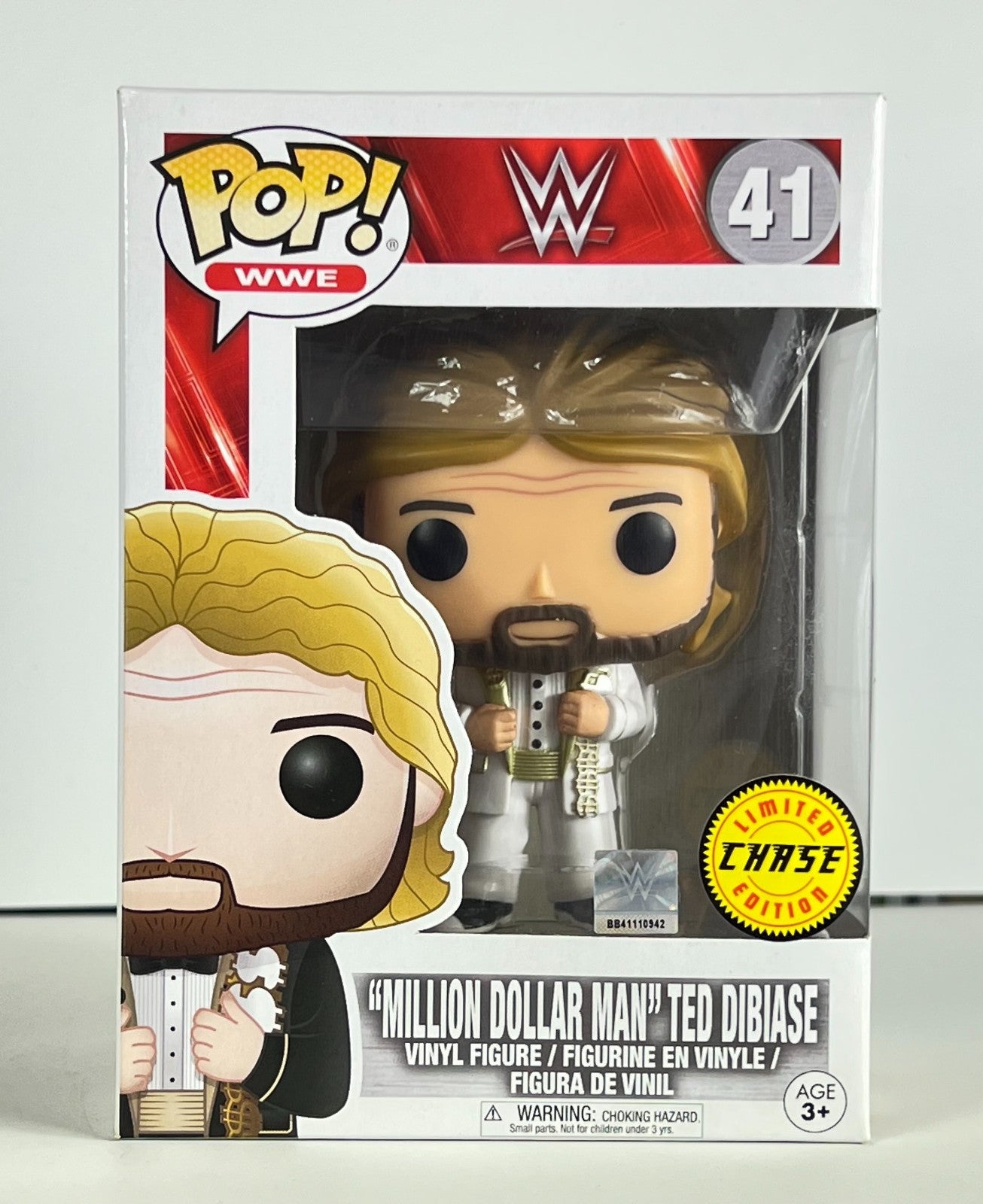 Funko POP Vinyl - WWE - Million Dollar Man Ted Dibiase - #41 Chase