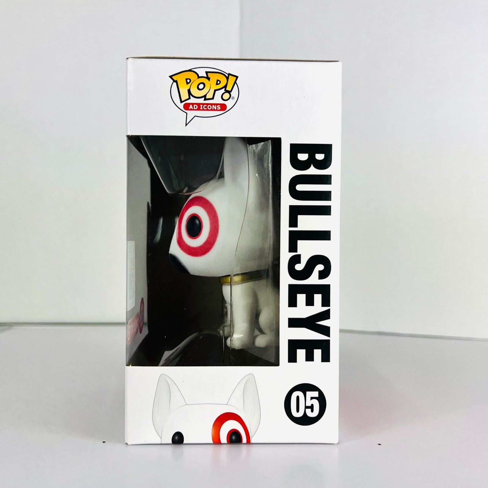 Funko POP Vinyl - Ad Icons - Target - Bullseye - #05 Flocked SDCC Gold Collar