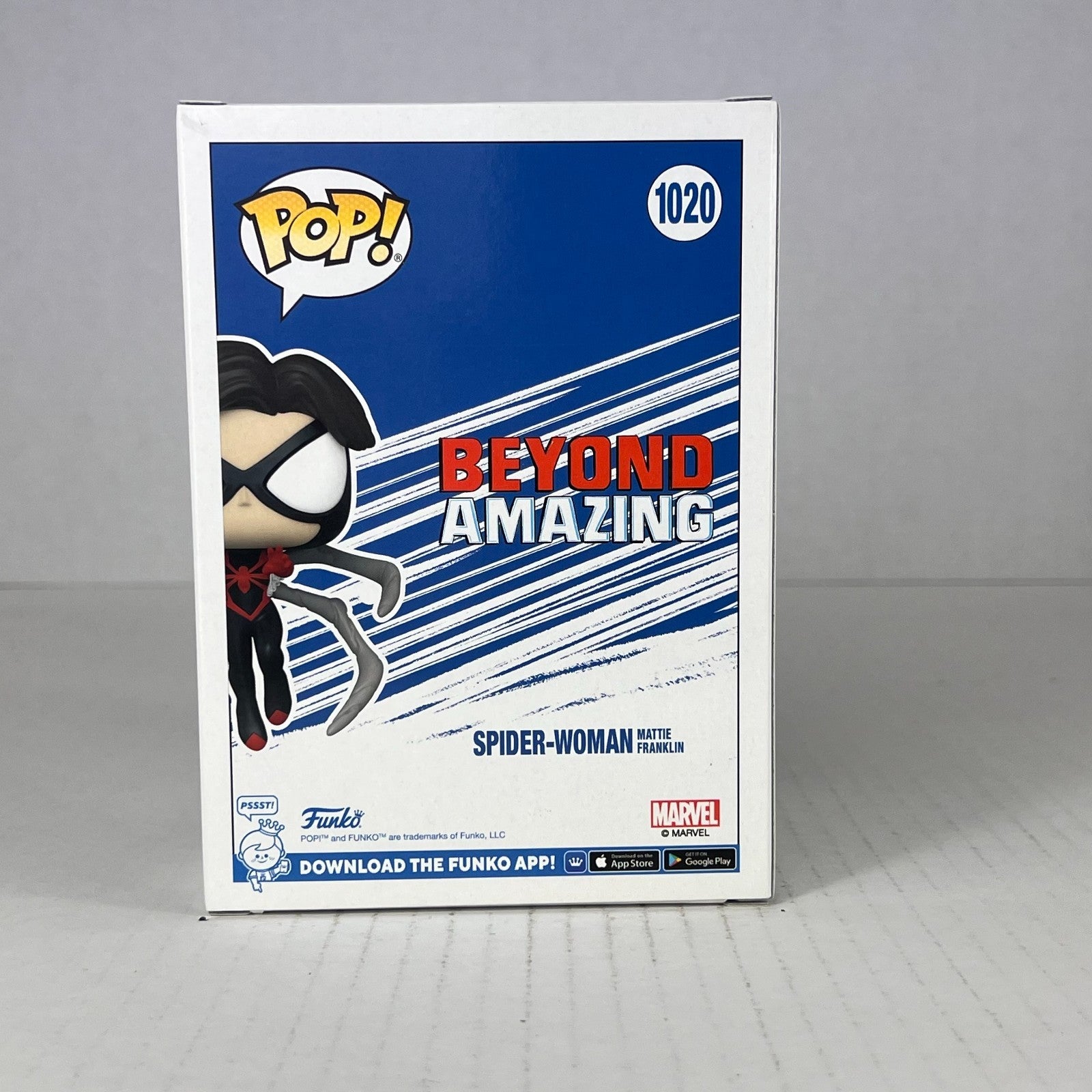 Funko POP Vinyl - Marvel - Spider-Woman Mattie Franklin  #1020 Beyond Amazing