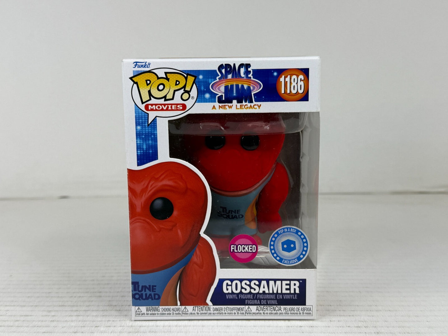 Funko POP Vinyl - Movies - Space Jam a New Legacy - Gossamer - #1066 Flocked