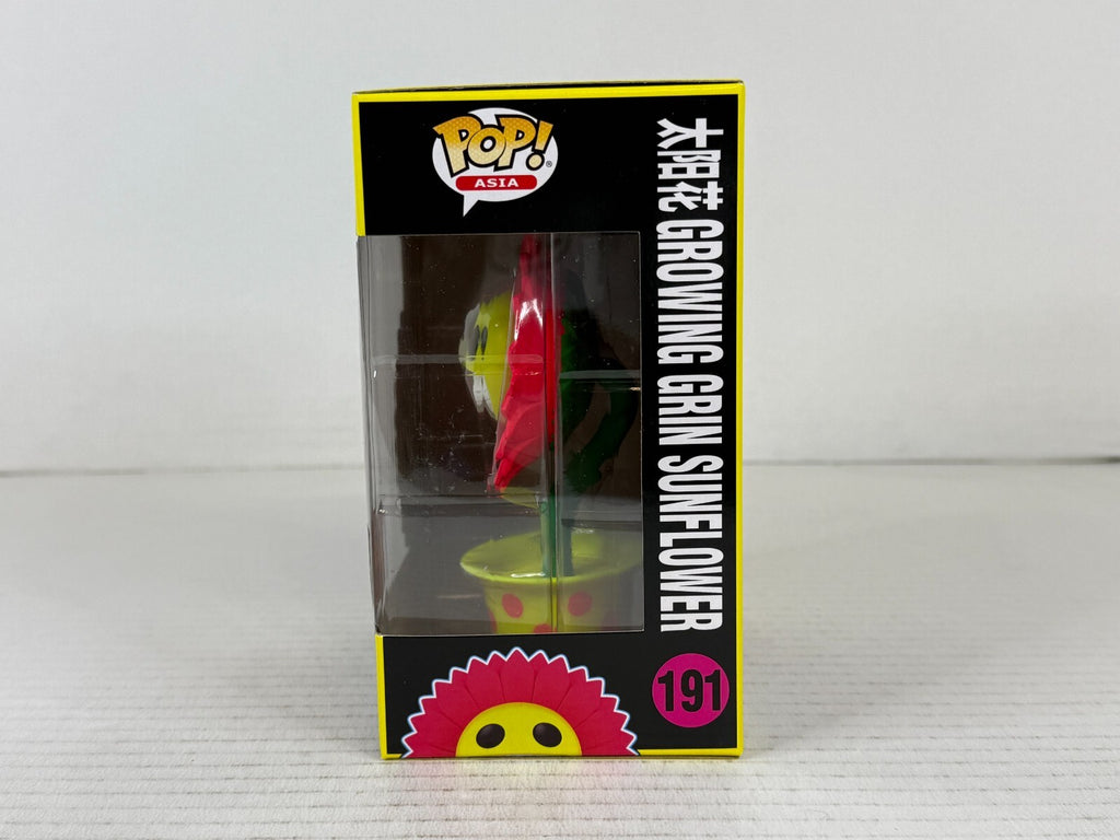 Funko POP Vinyl - Asia - Ron English - Growing Grin Sunflower #191 Blacklight 2